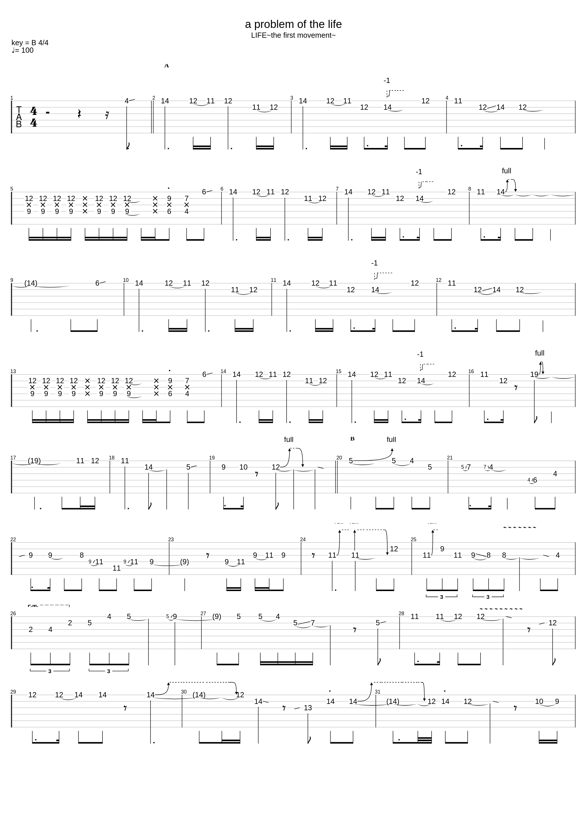 A Problem Of The Life_You_1