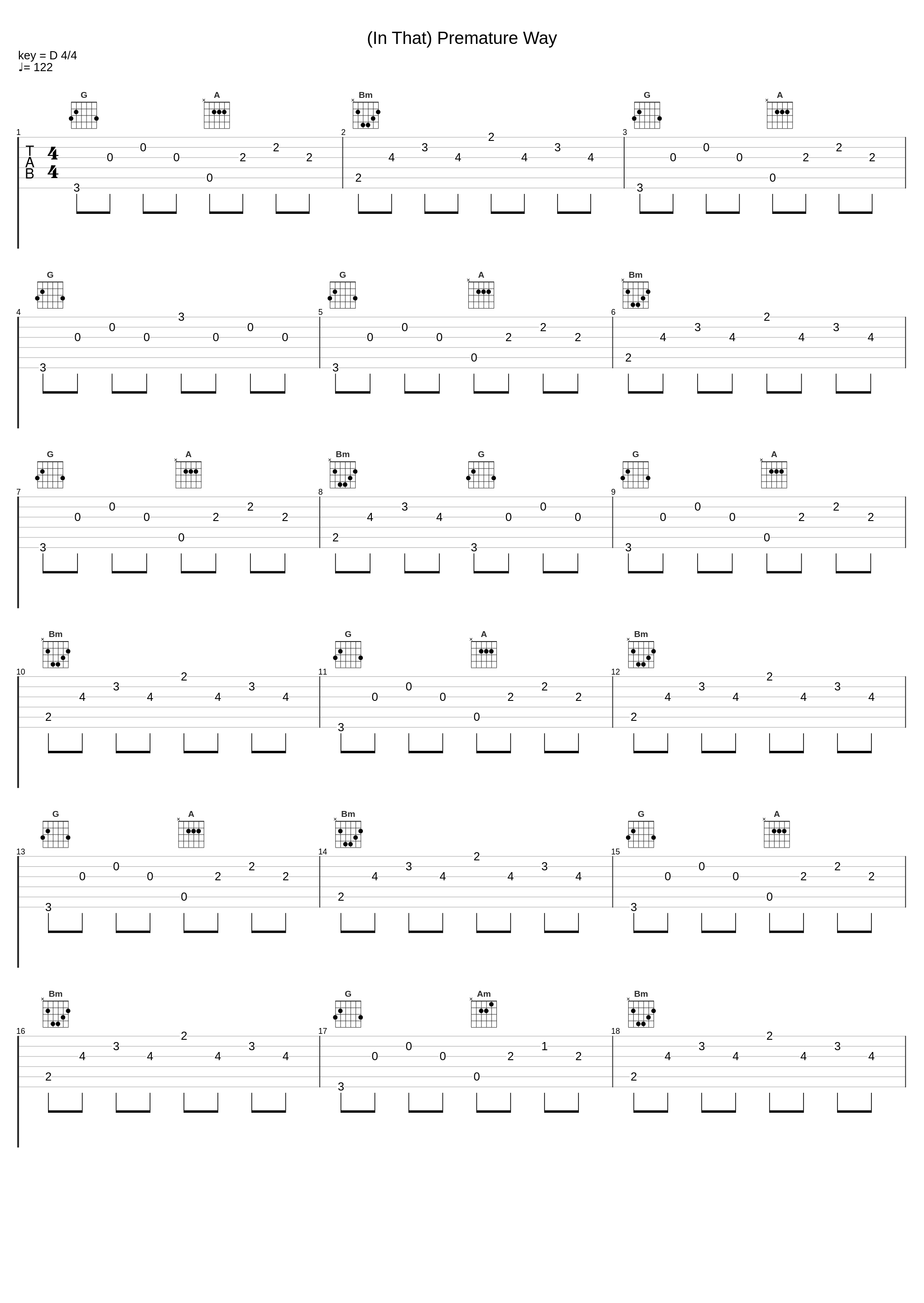 (In That) Premature Way_Minor Majority_1