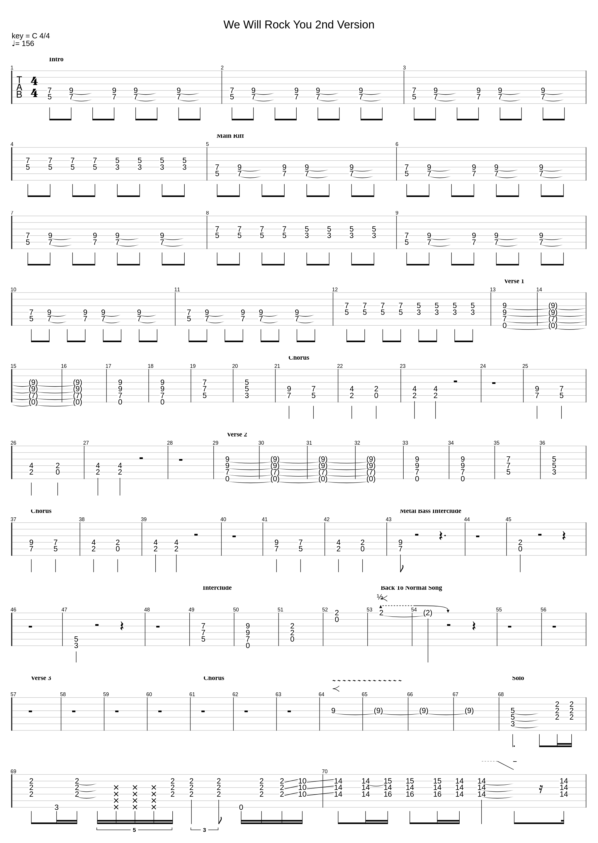 We Will Rock You 2nd Version_Armando_1