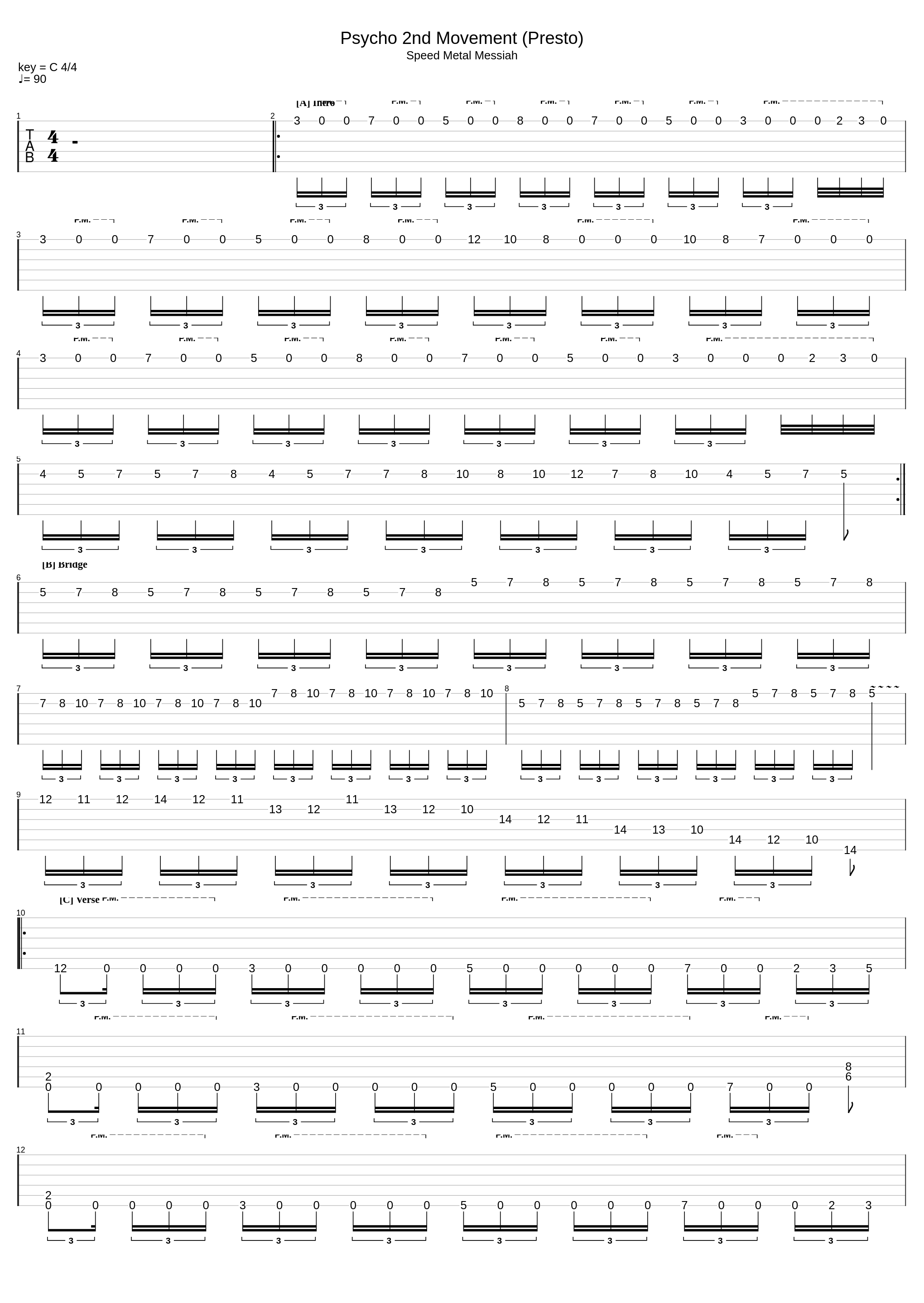 Psycho Second Movement (Presto)_Joe Stump_1