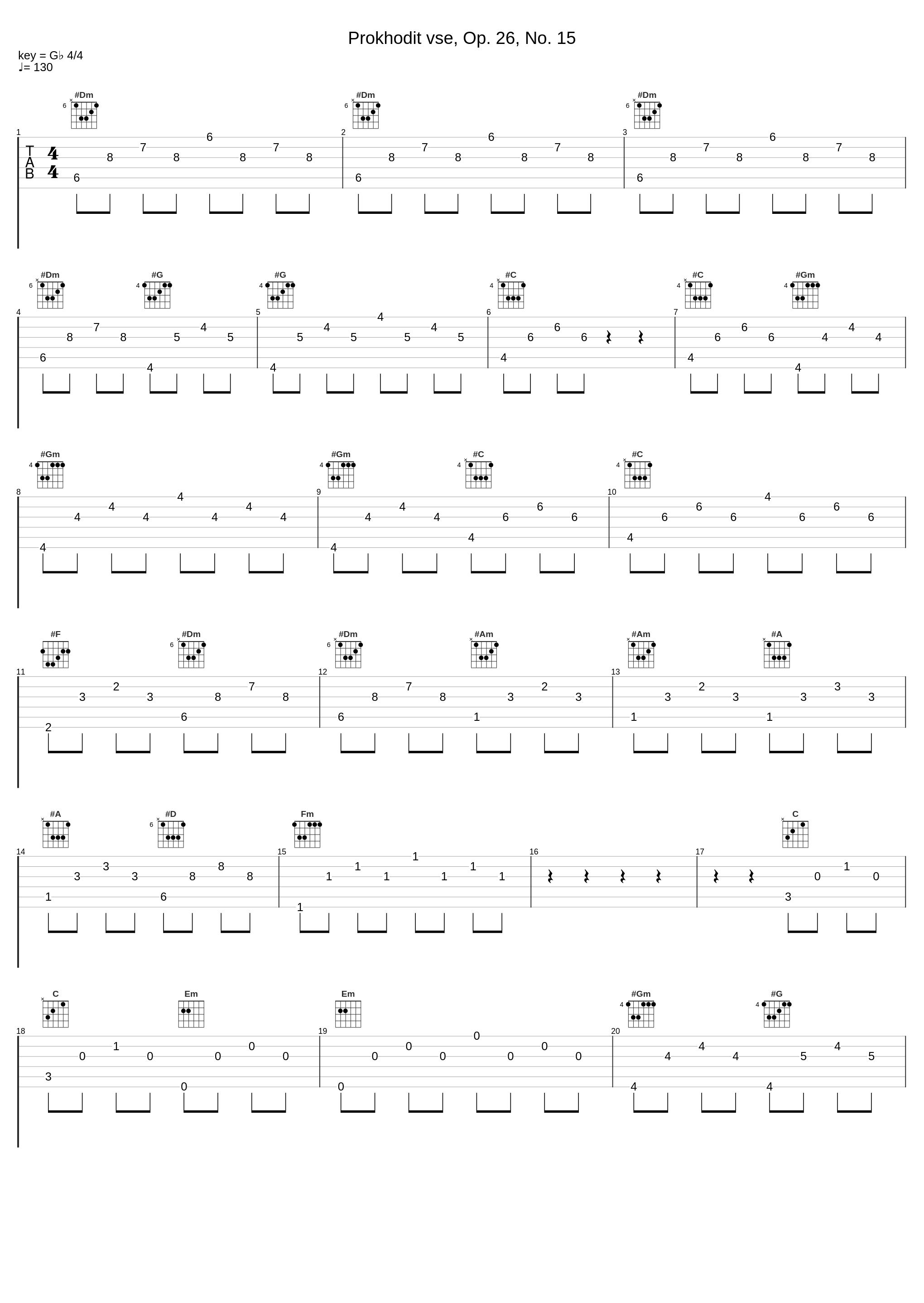 Prokhodit vse, Op. 26, No. 15_Dmitri Hvorostovsky,Mikhail Arkadiev_1