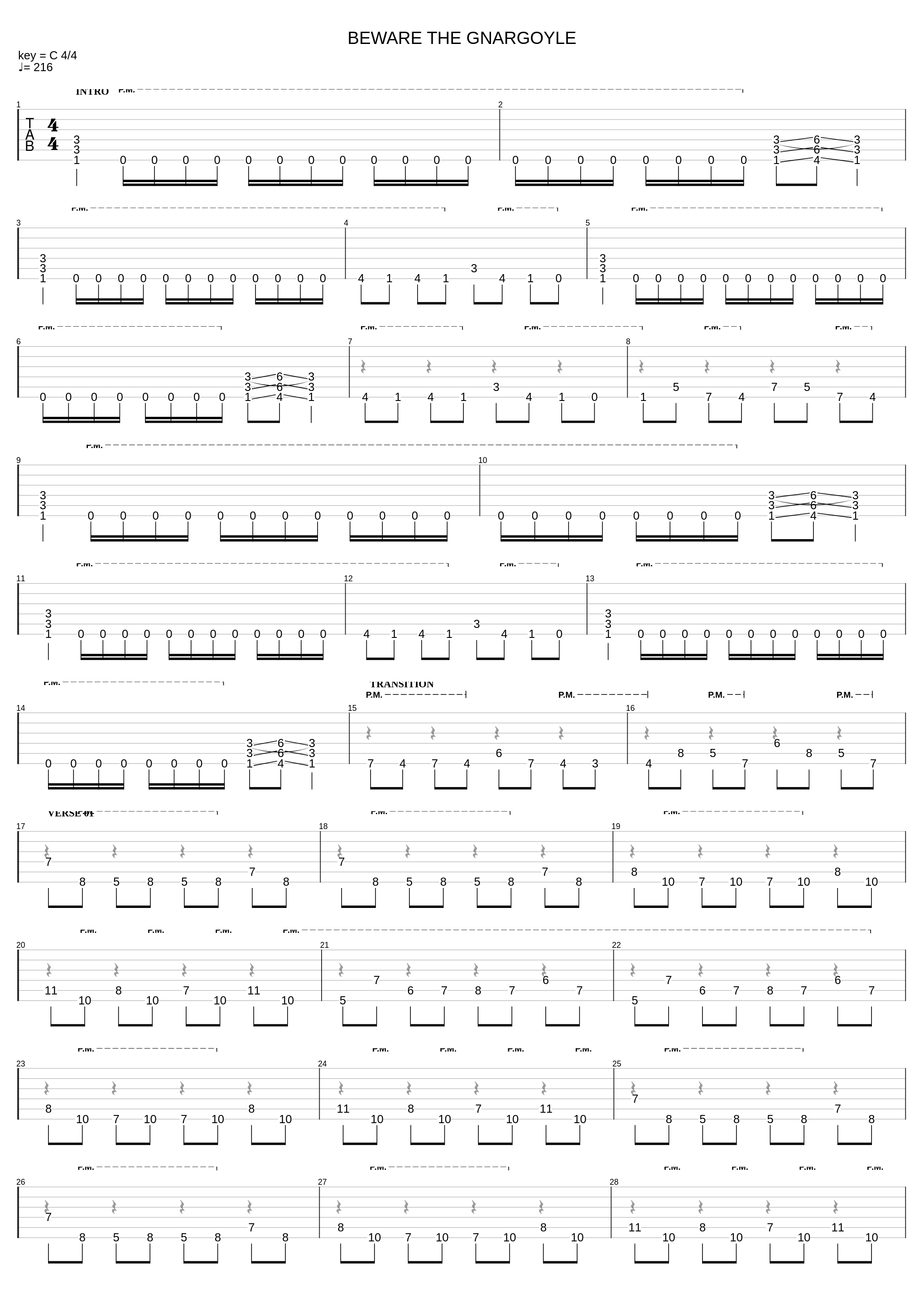 Beware The Gnargoyle_Gallery Of Flesh_1