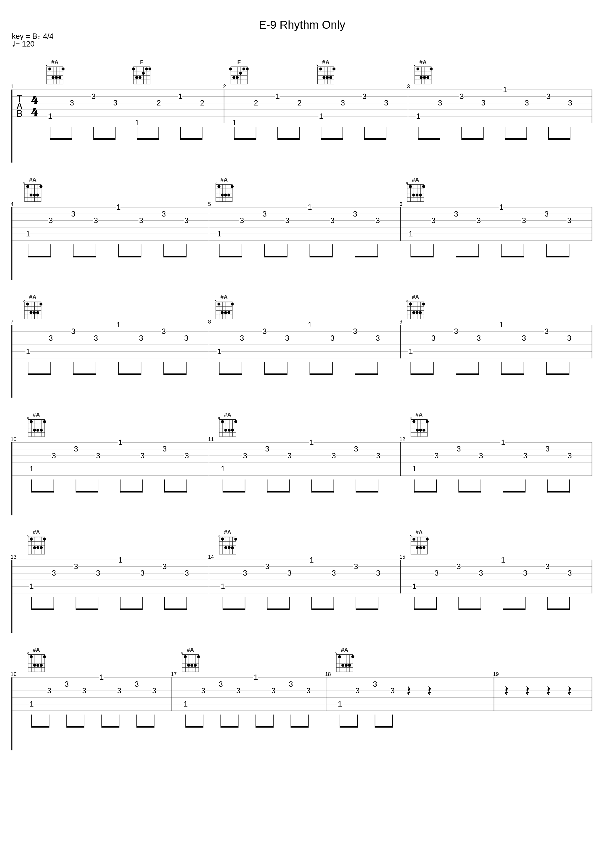 E-9 Rhythm Only_鹭巣诗郎_1