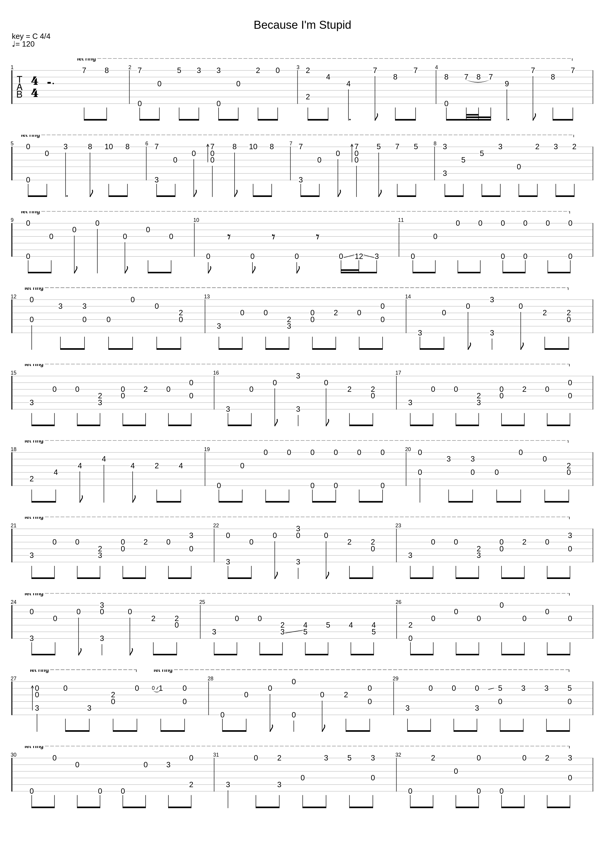 because i`m stupid_Because I`M Stupid_1