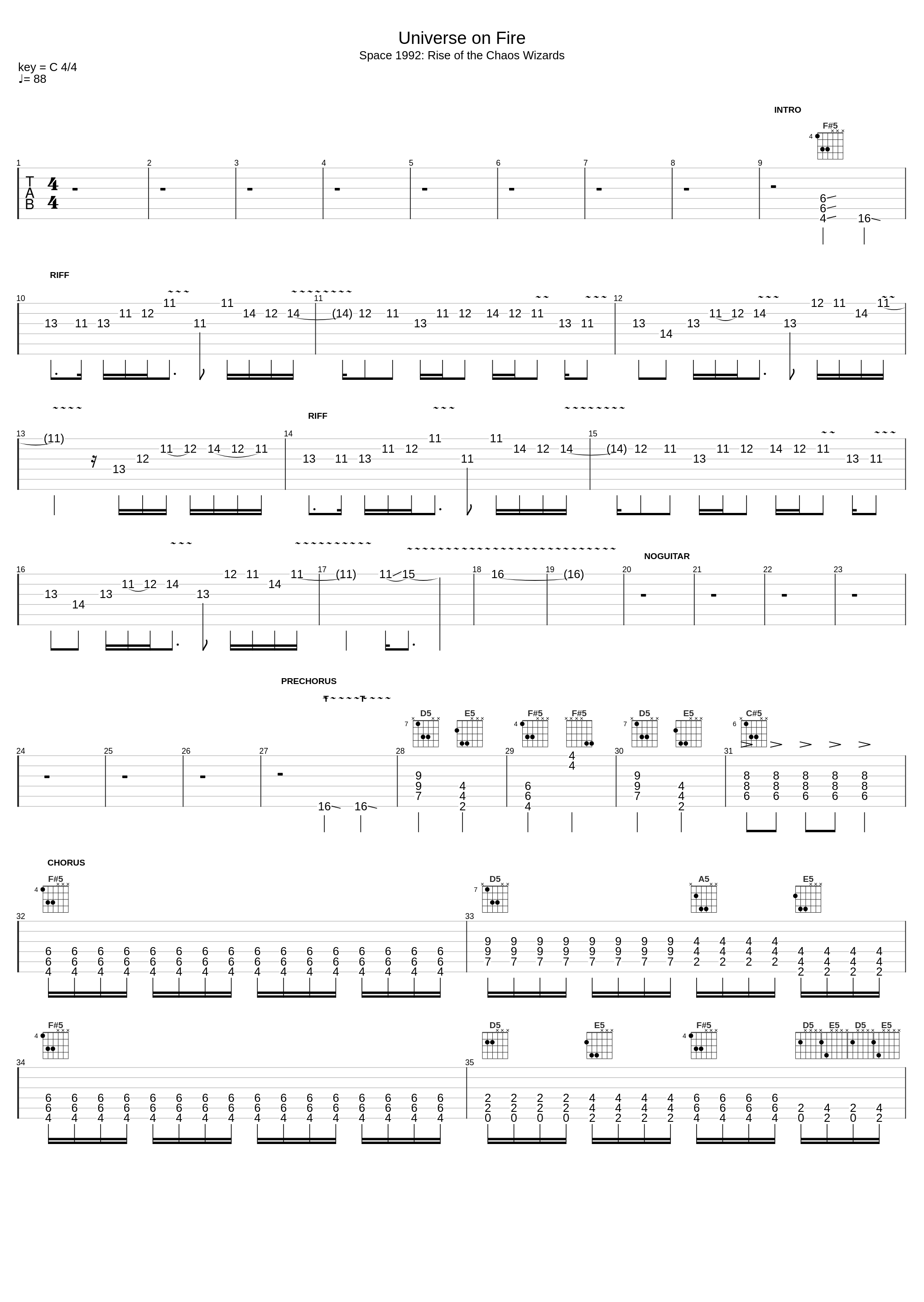 universe on fire_Gloryhammer_1