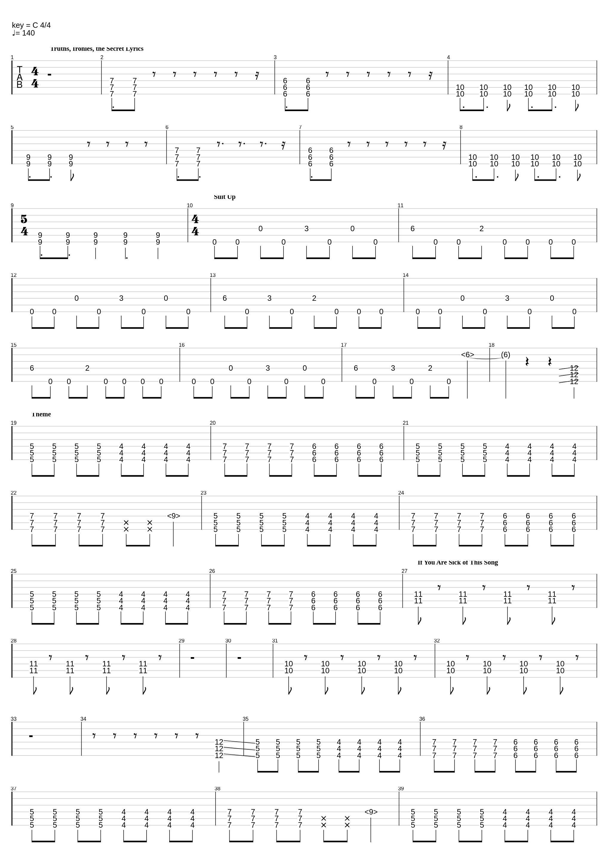 Truths, Ironies, the Secret Lyrics_Foreground Eclipse_1