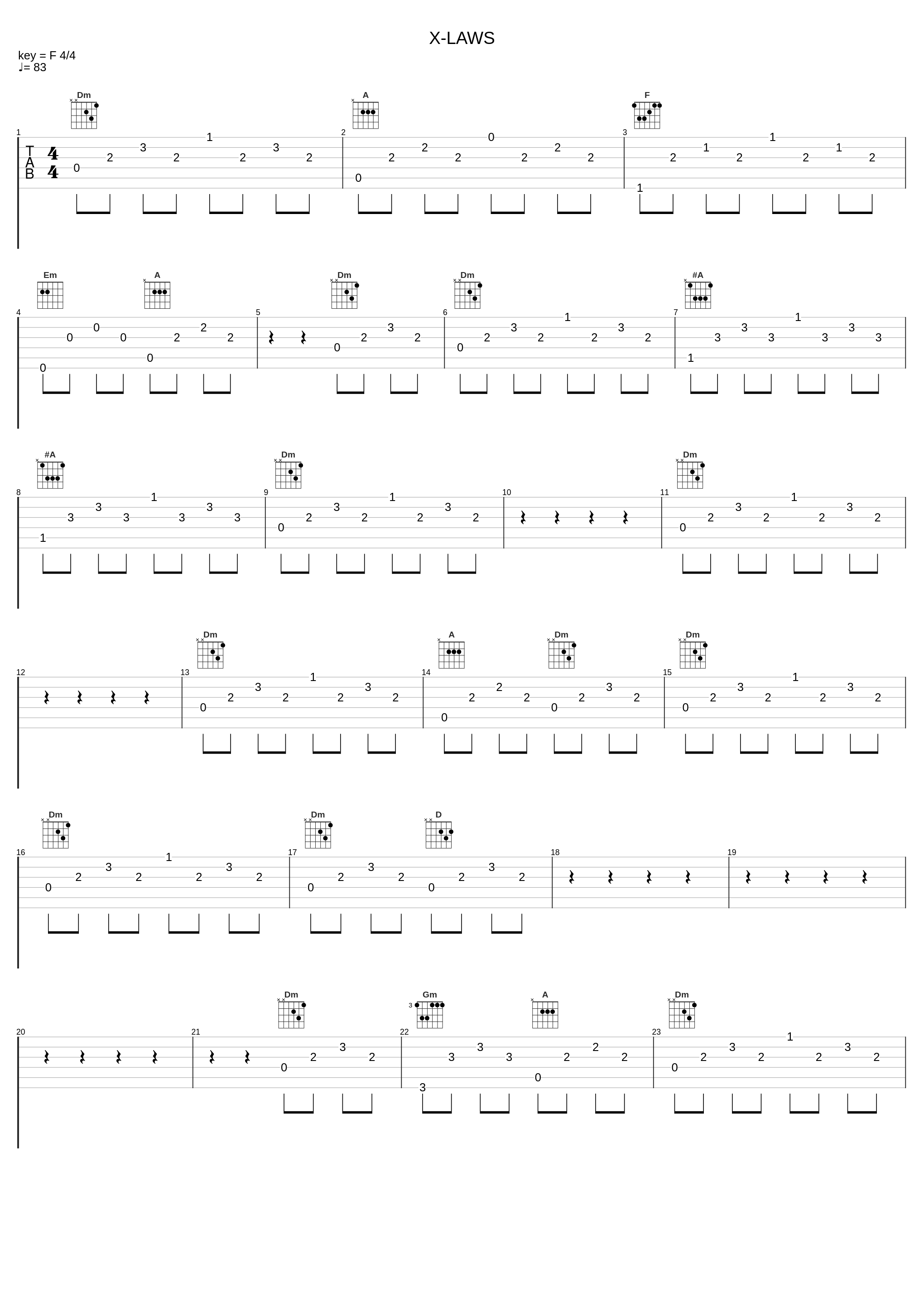 X-LAWS_林友树_1