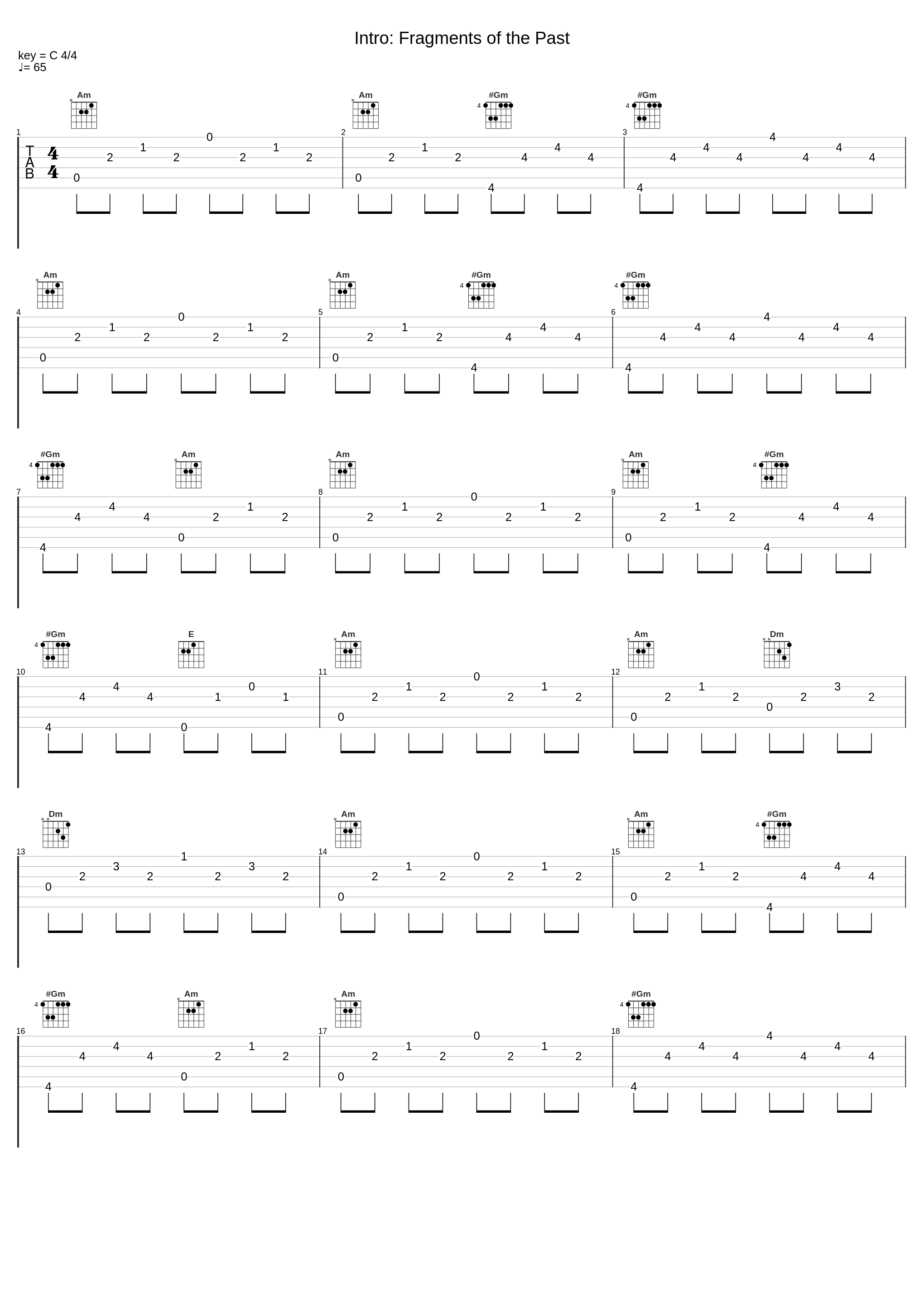 Intro: Fragments of the Past_Nocturnal Depression_1