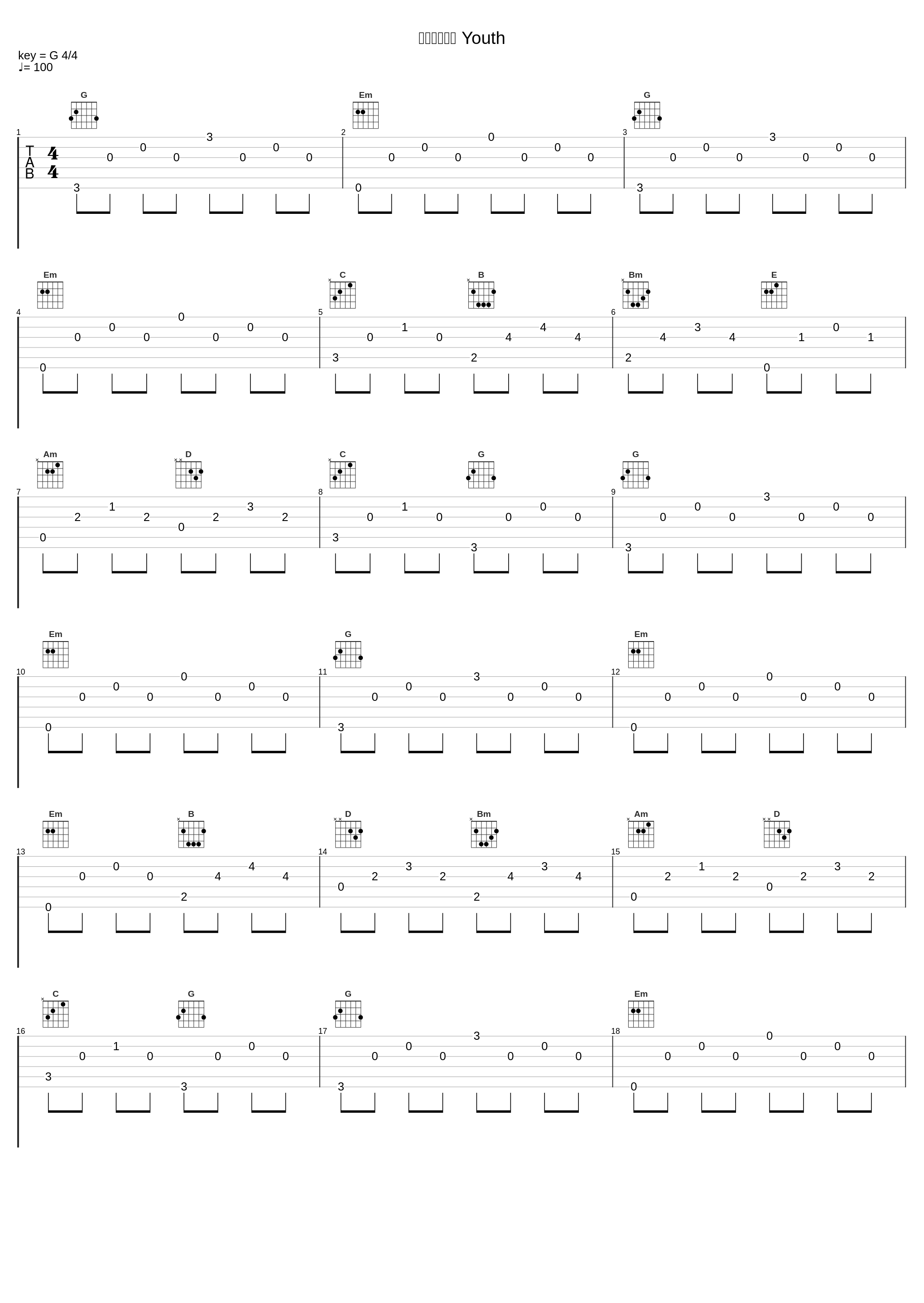 청춘 Youth_利纳斯的毛毯_1