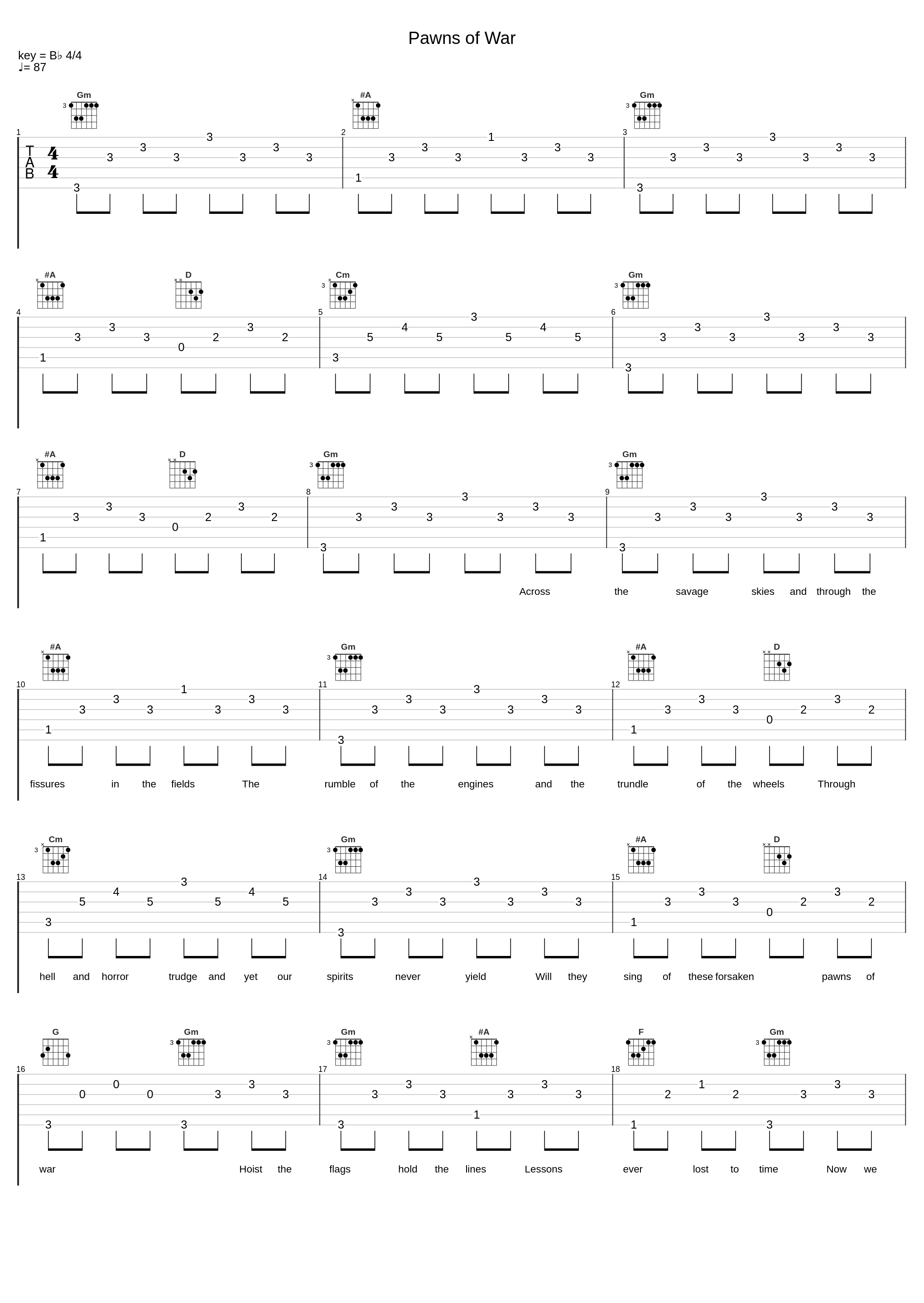 Pawns of War_Miracle of Sound_1