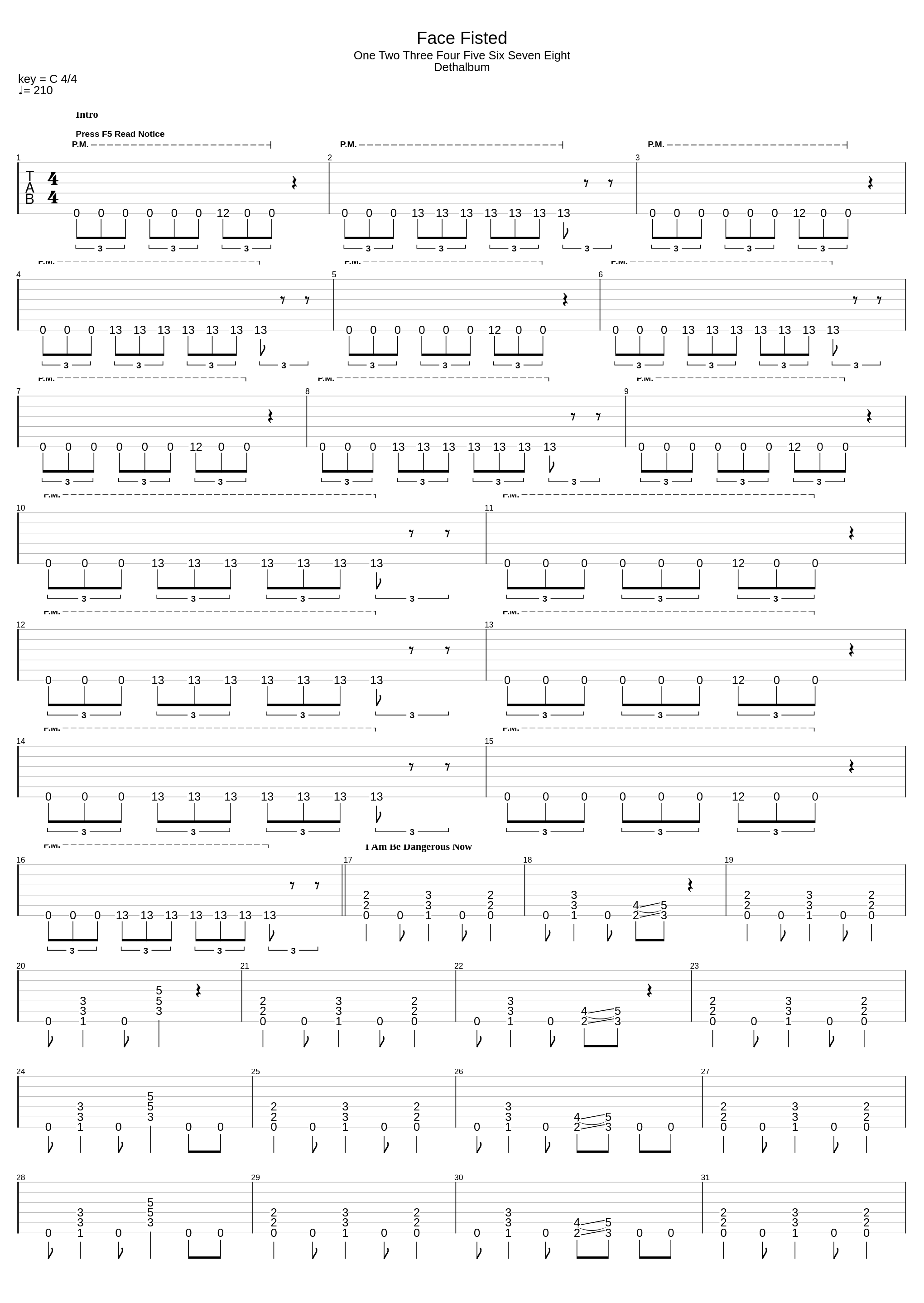 Face Fisted_Dethklok_1