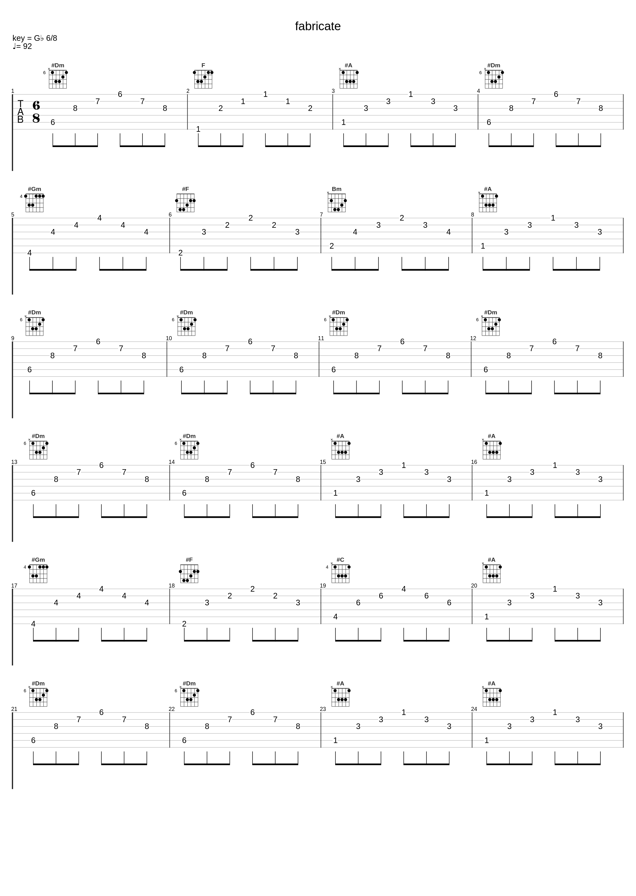 fabricate_叶月由罗_1