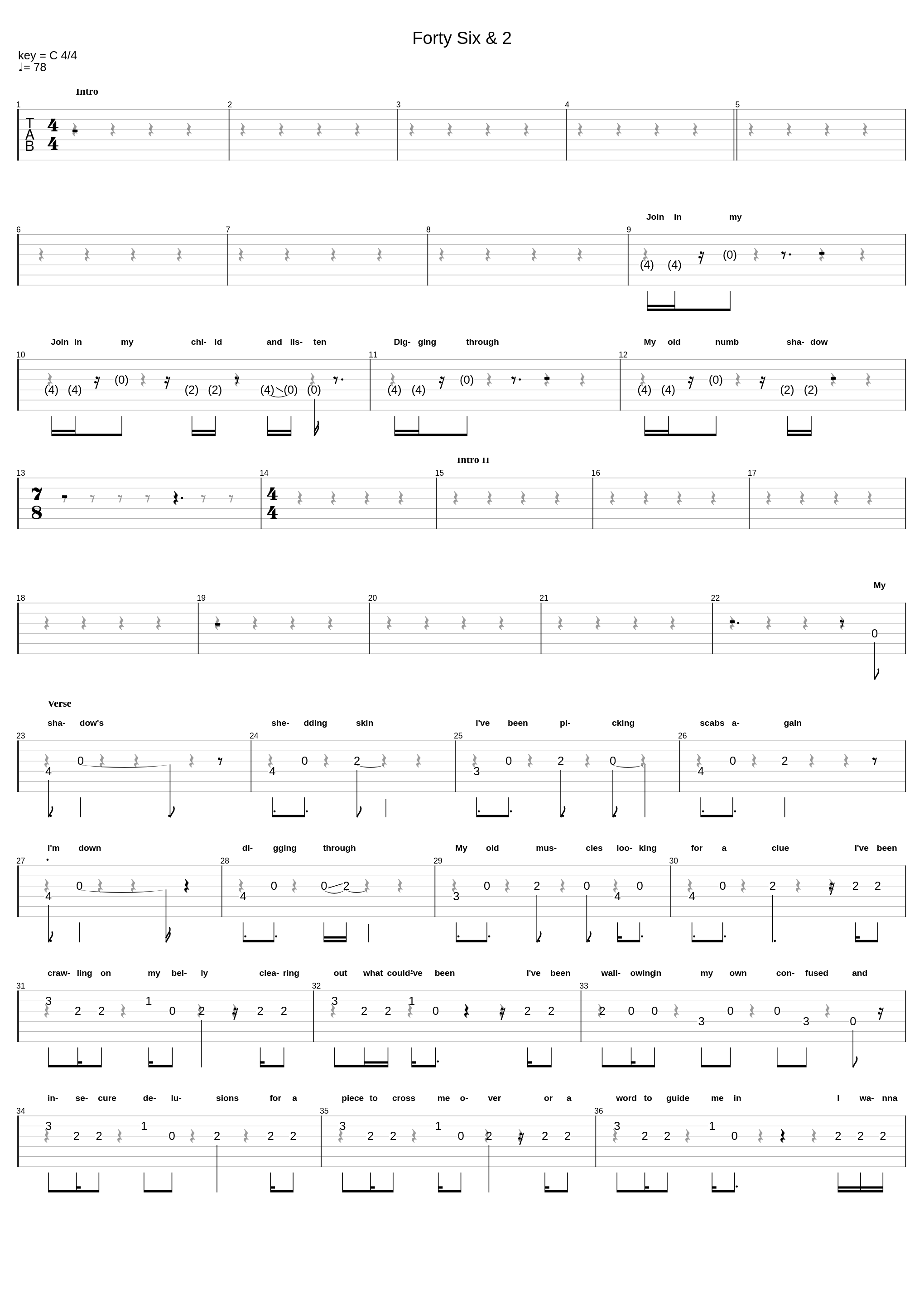 Forty Six & 2 (Drop C)_Tool_1