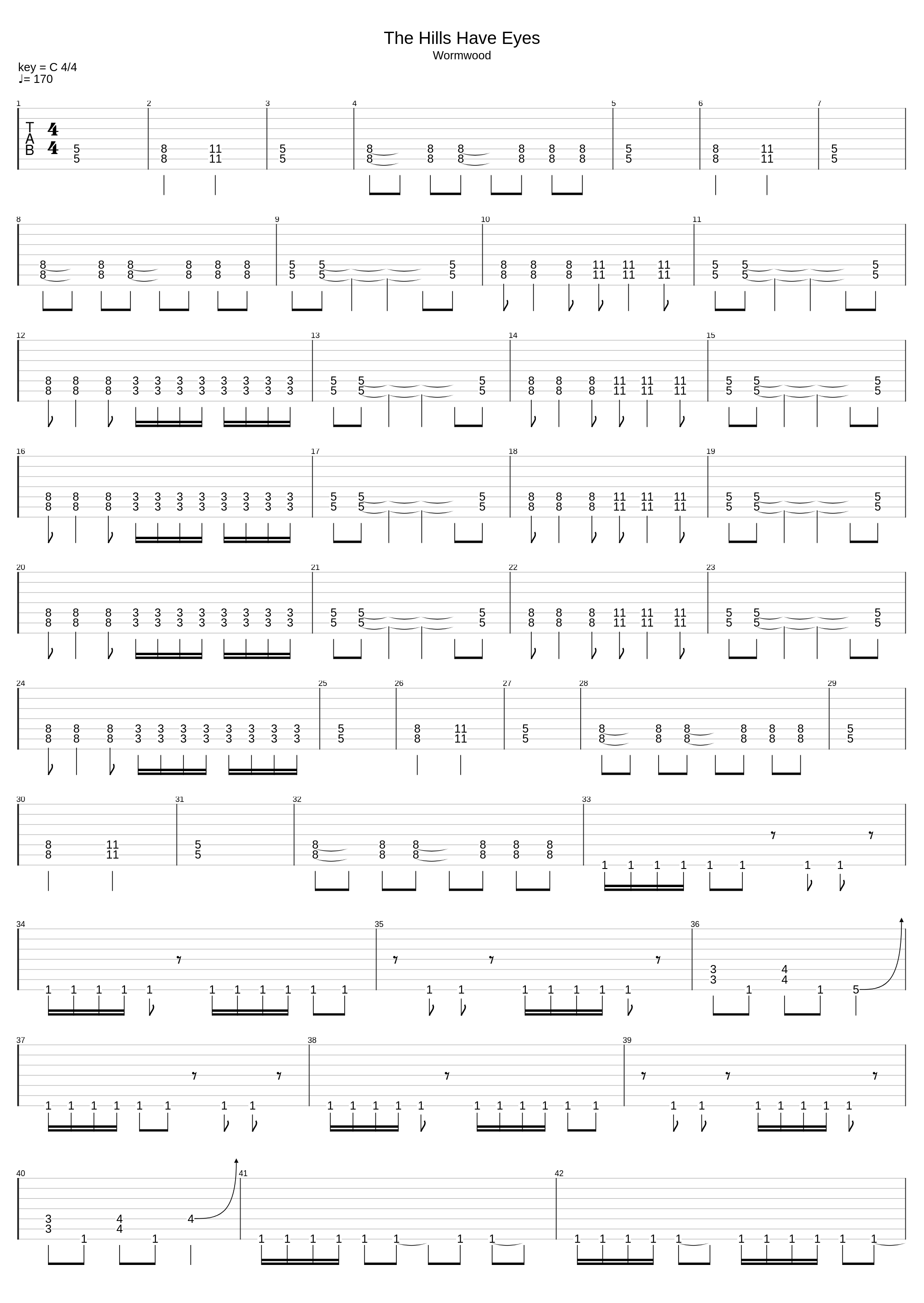 The Hills Have Eyes_The Acacia Strain_1