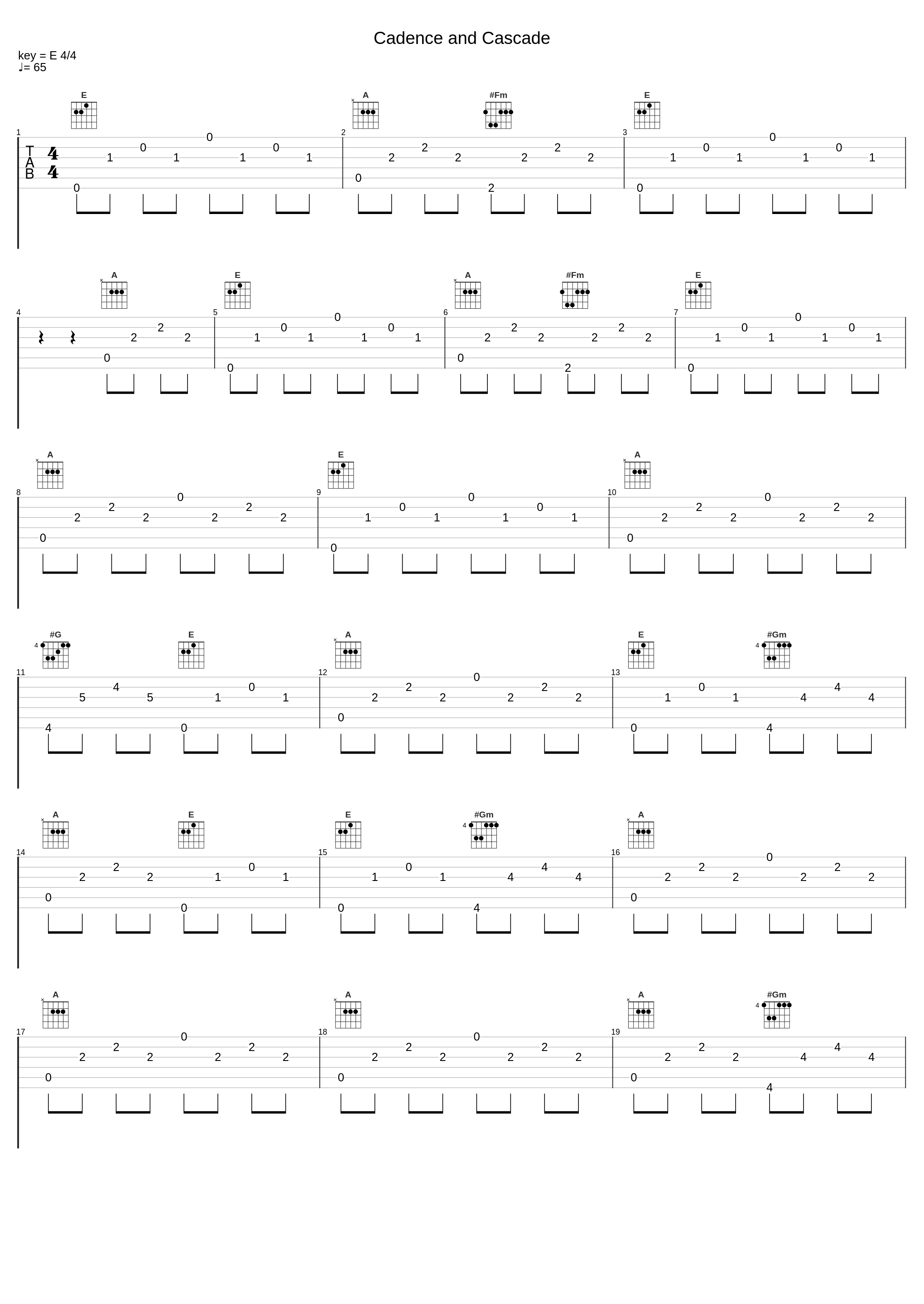 Cadence and Cascade_King Crimson_1