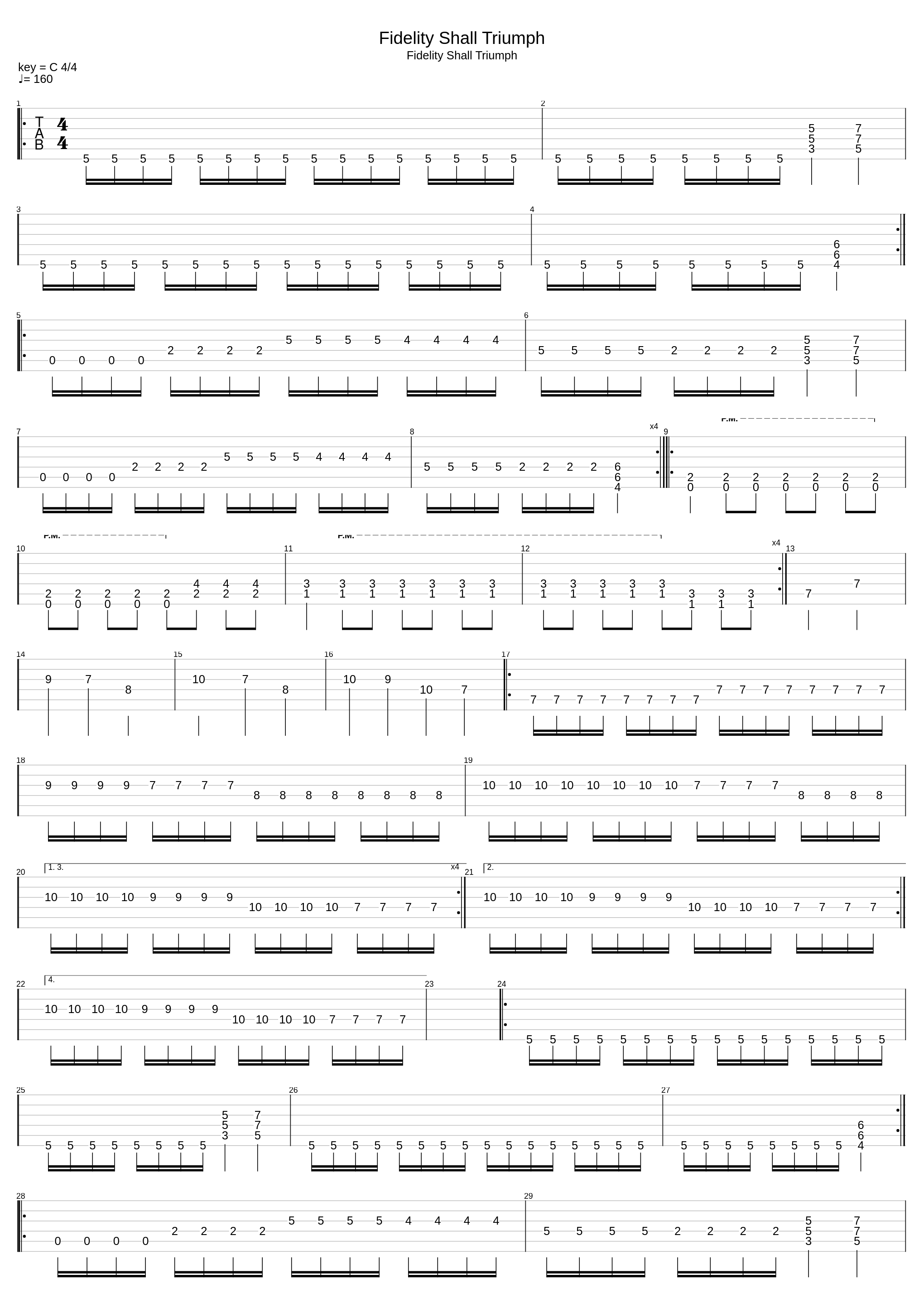 Fidelity Shall Triumph_Thor's Hammer_1