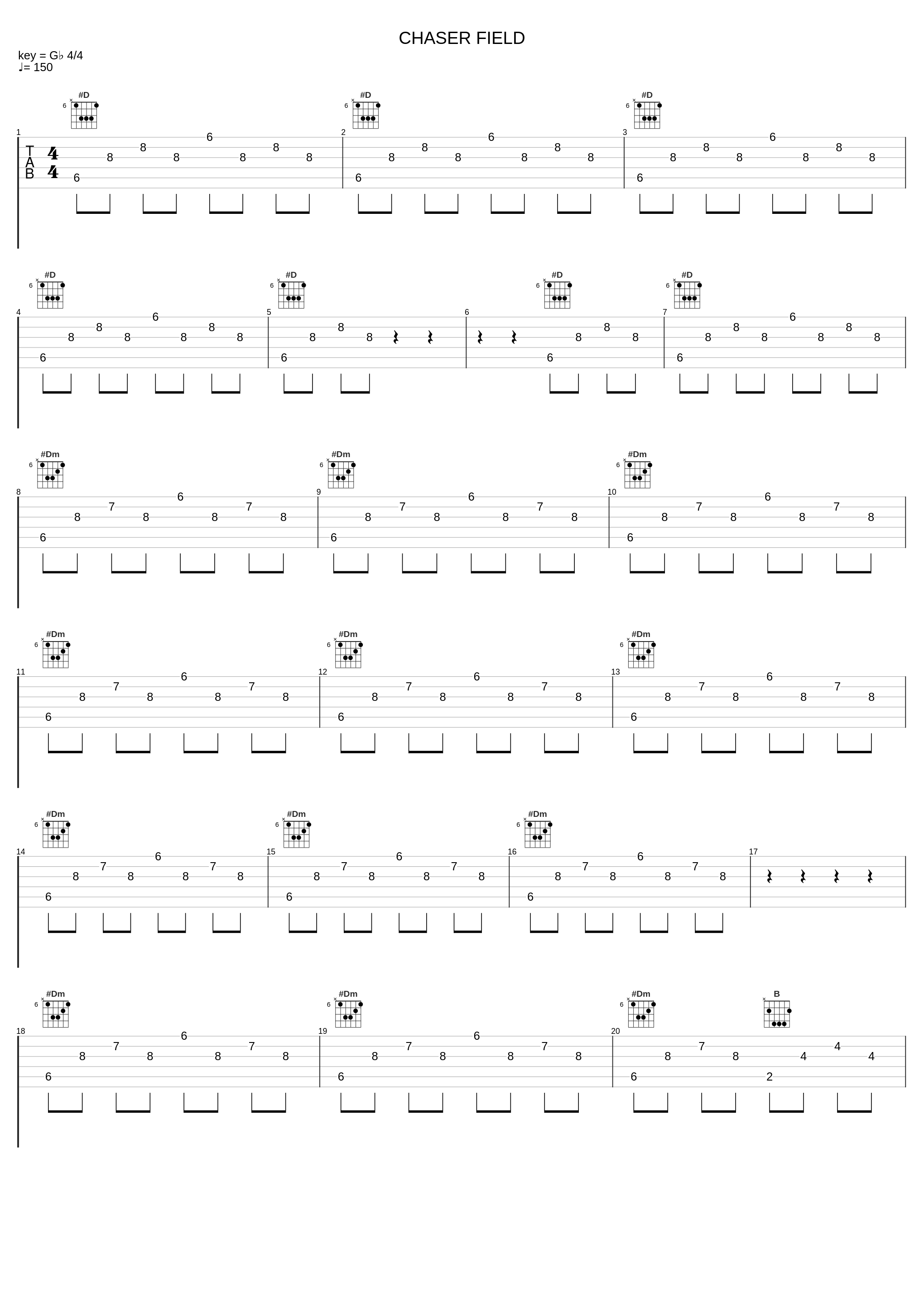 CHASER FIELD_岩代太郎_1