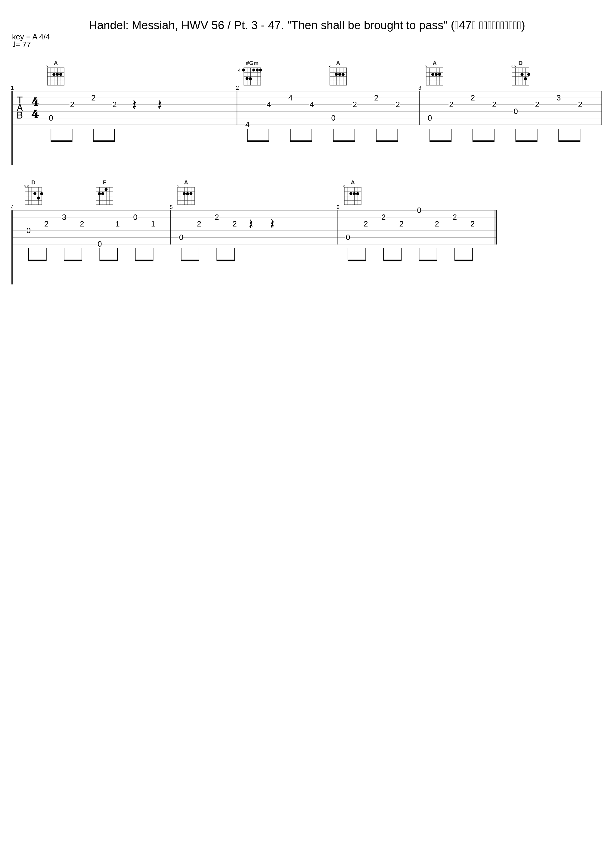 Handel: Messiah, HWV 56 / Pt. 3 - 47. "Then shall be brought to pass" (第47首 宣叙调：正如经上所记)_Michael Chance_1