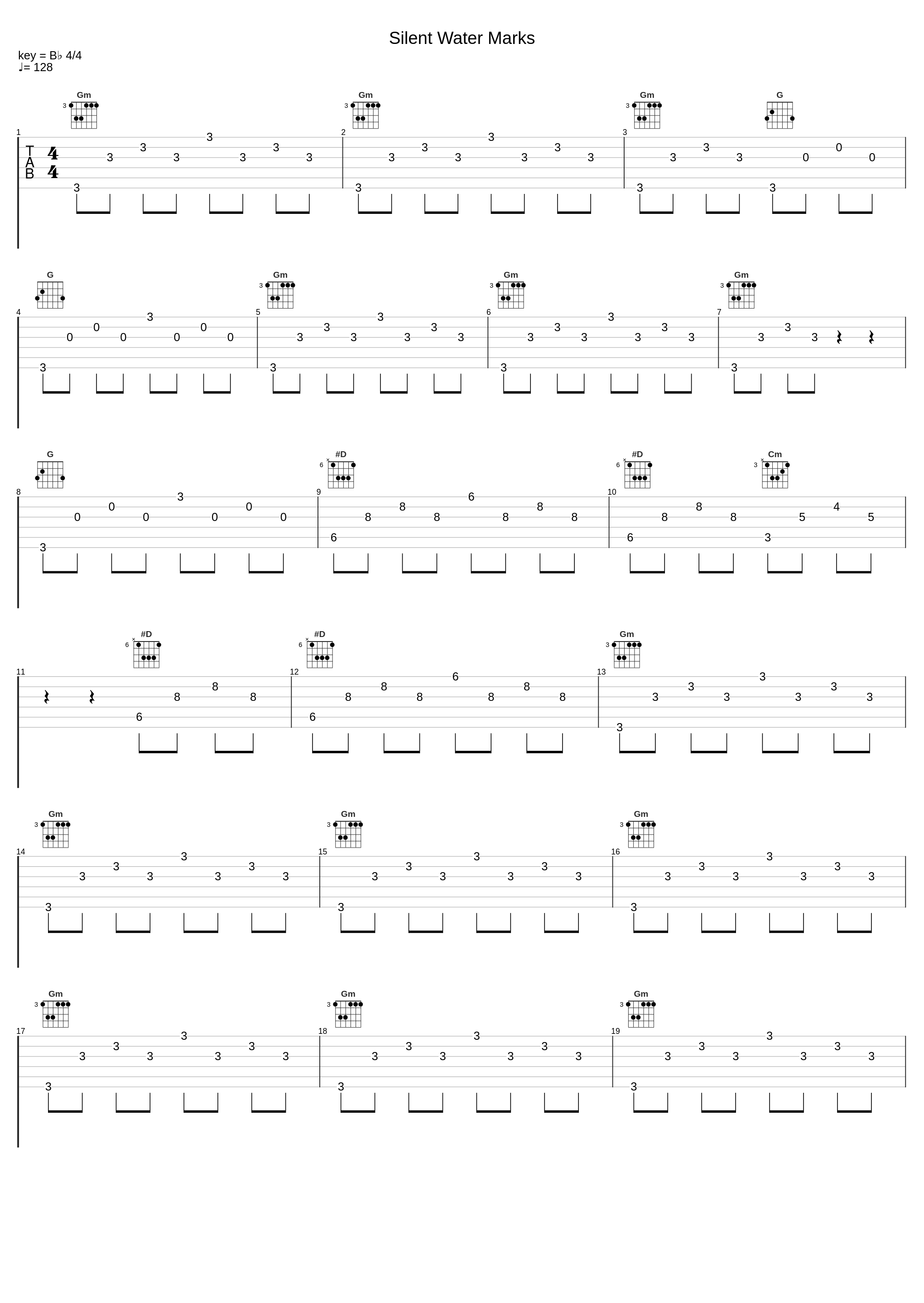 Silent Water Marks_岩代太郎_1