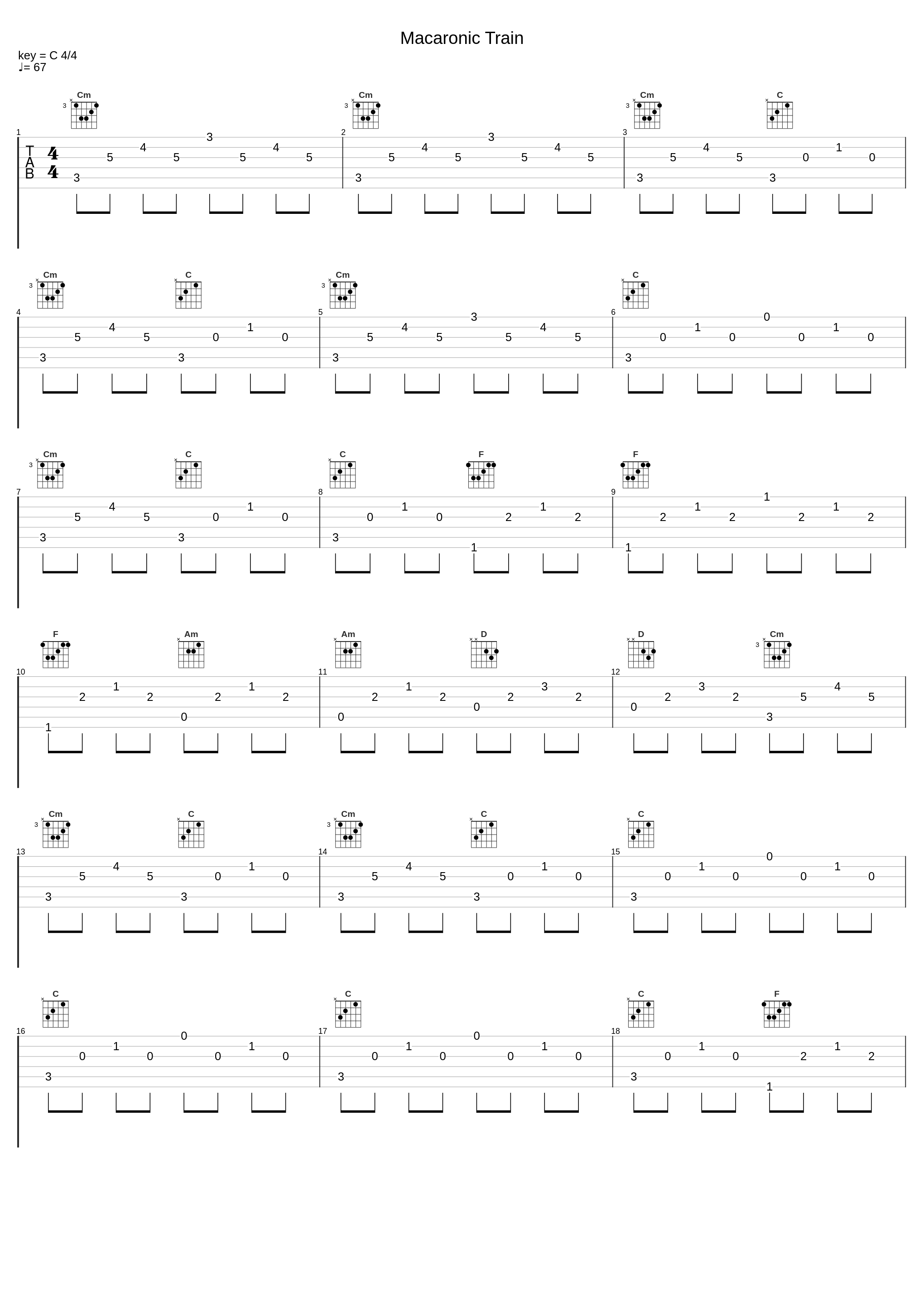 Macaronic Train_石野卓球_1