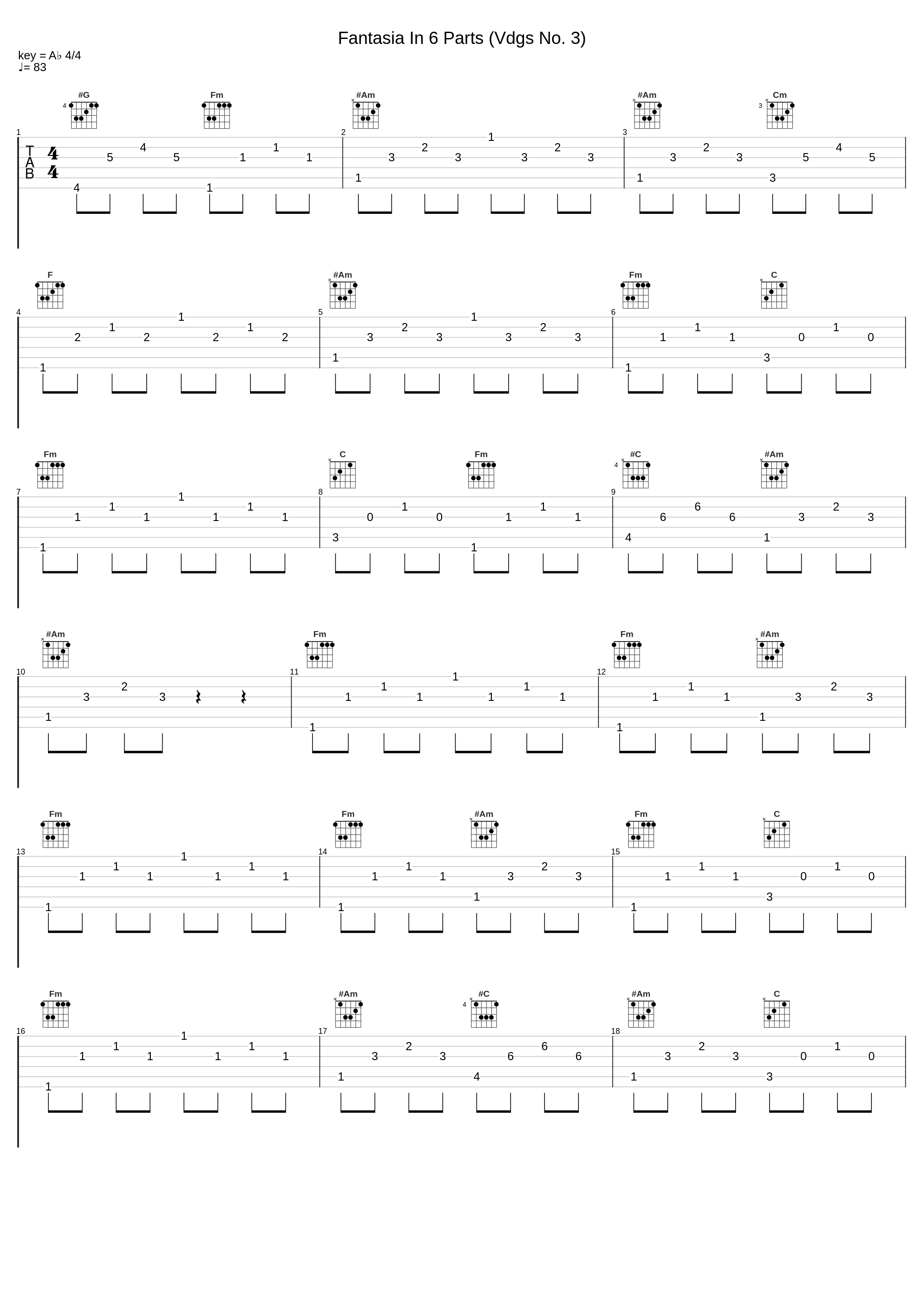 Fantasia In 6 Parts (Vdgs No. 3)_John Dowland_1