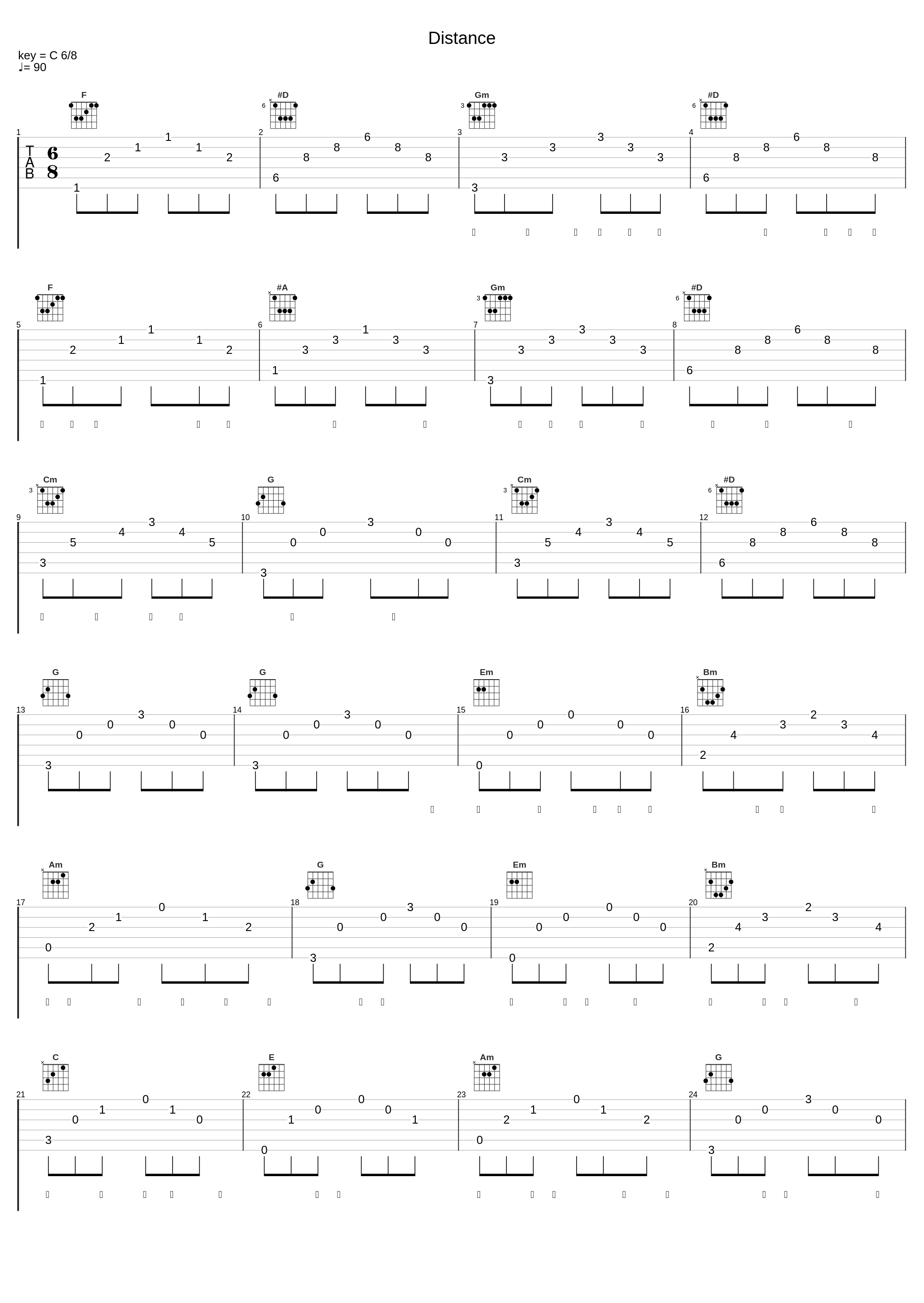 Distance_梶浦由记,FictionJunction_1