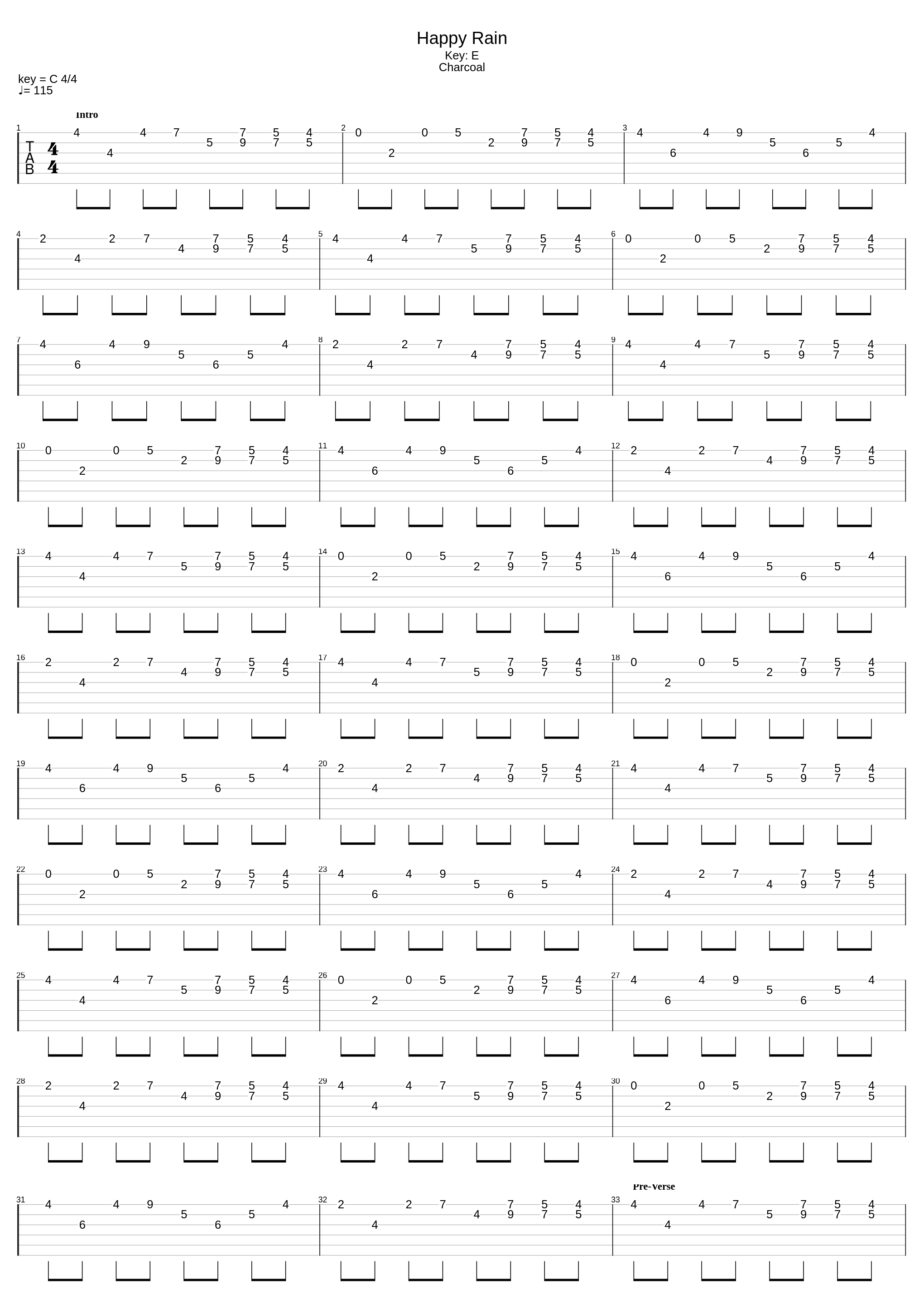 Happy Rain_Mis Kcaj_1