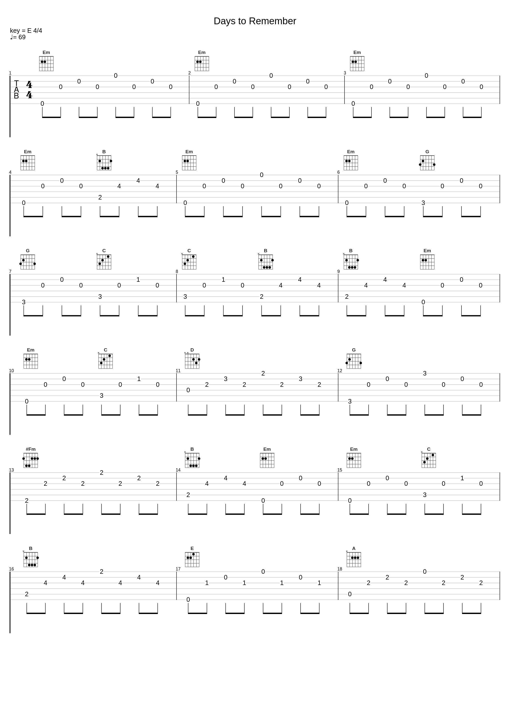 Days to Remember_岩代太郎_1