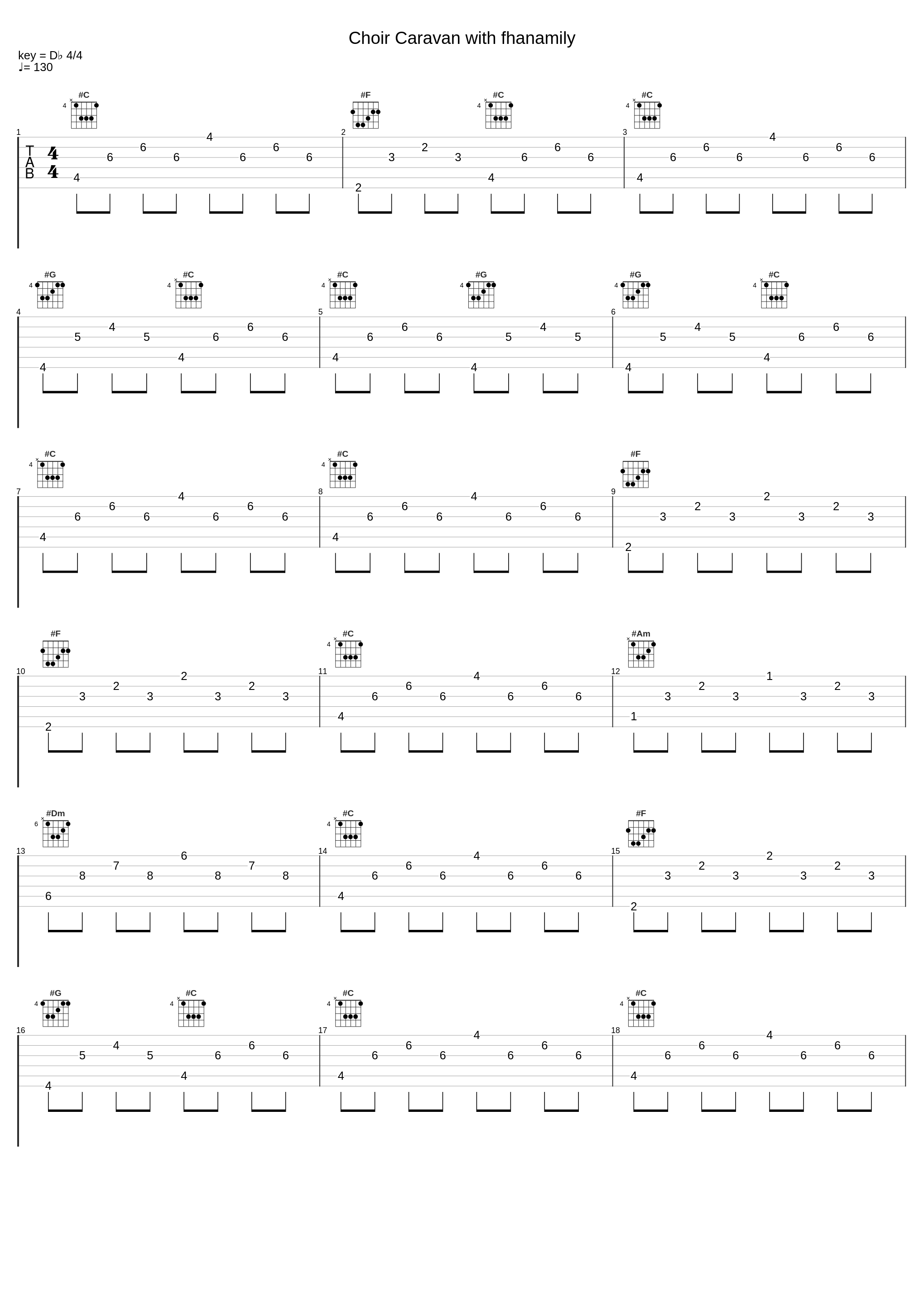 Choir Caravan with fhanamily_fhána_1