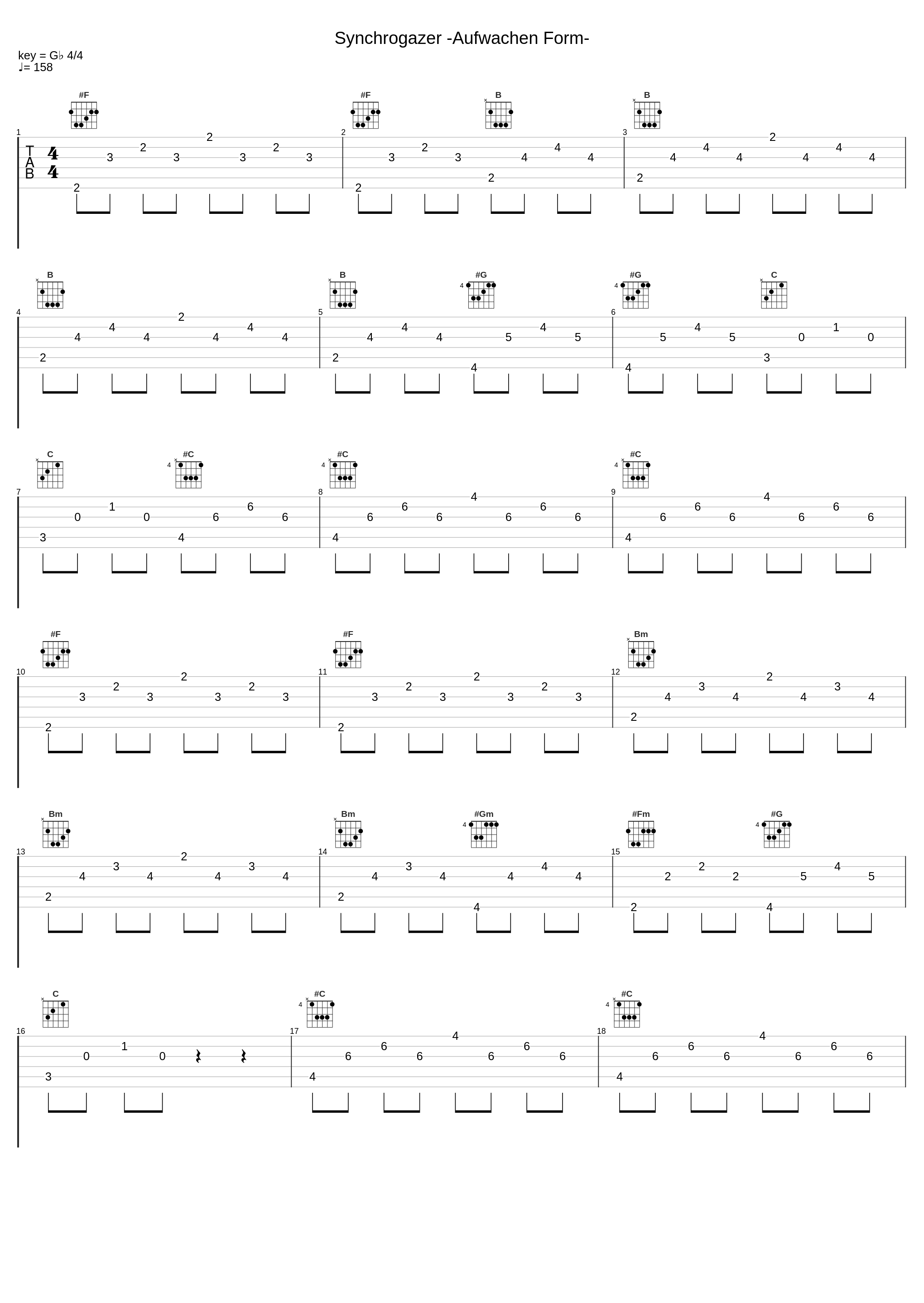 Synchrogazer -Aufwachen Form-_水树奈奈_1