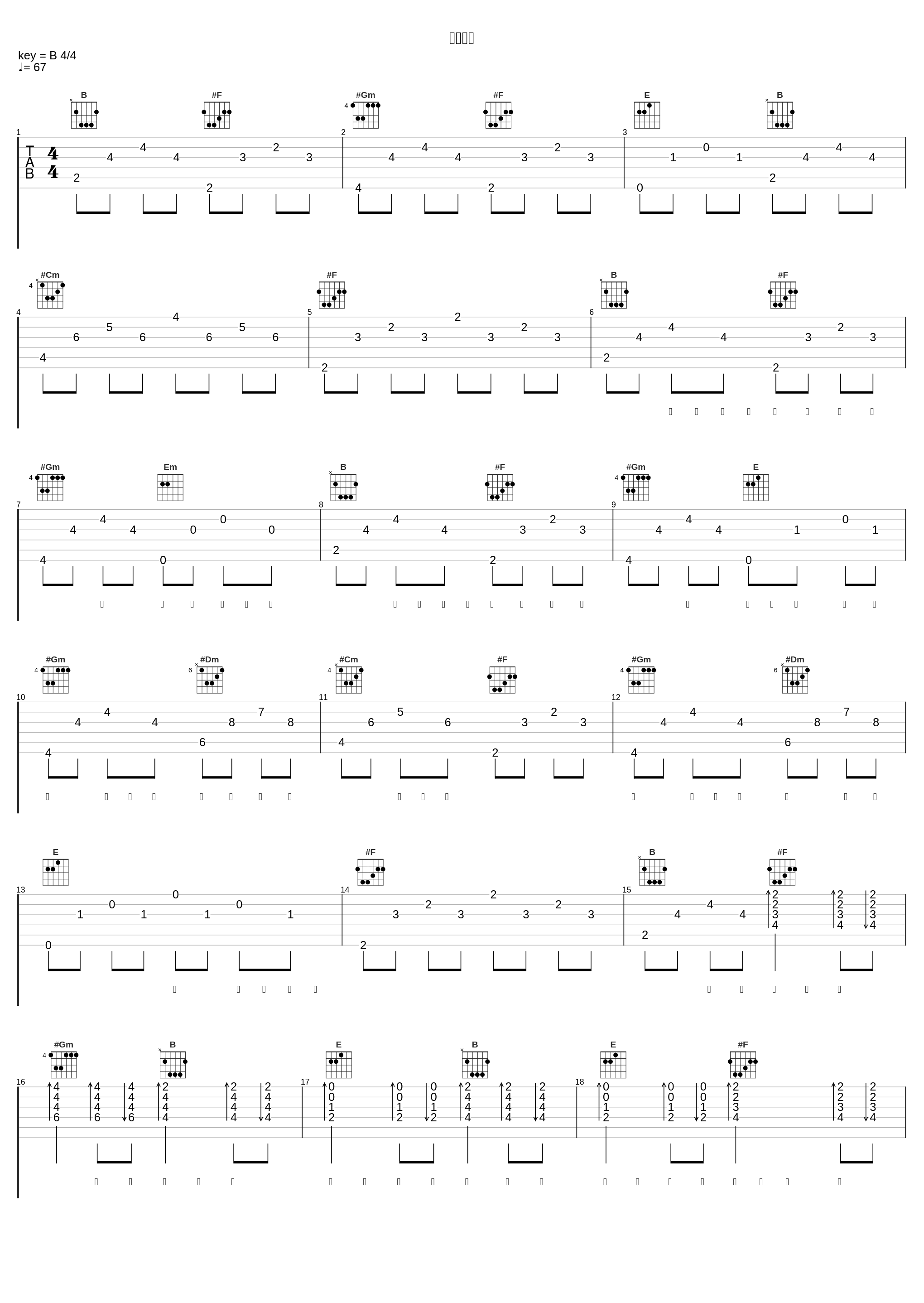 因你存在_陈卓璇_1