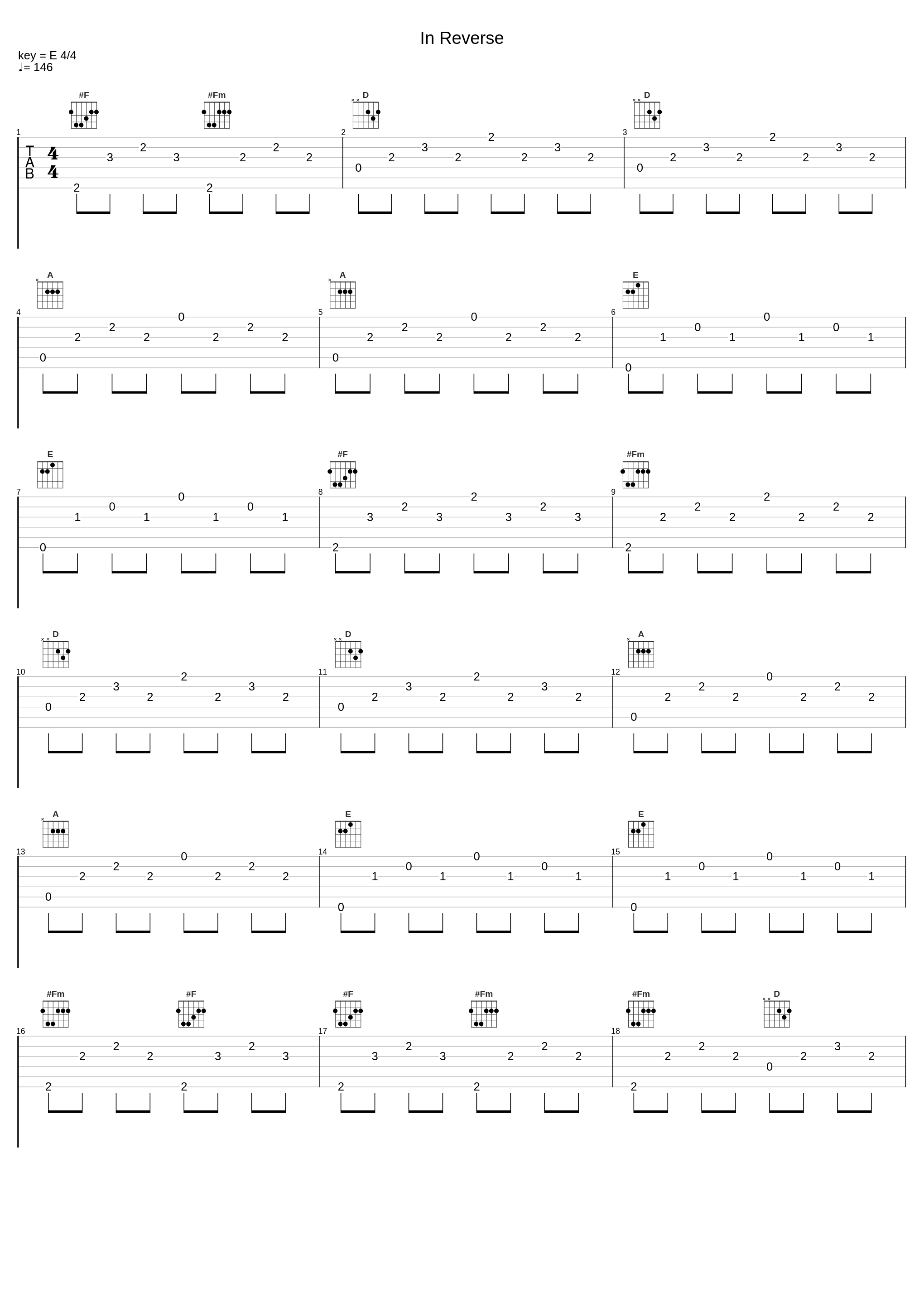 In Reverse_Three Chord Society_1