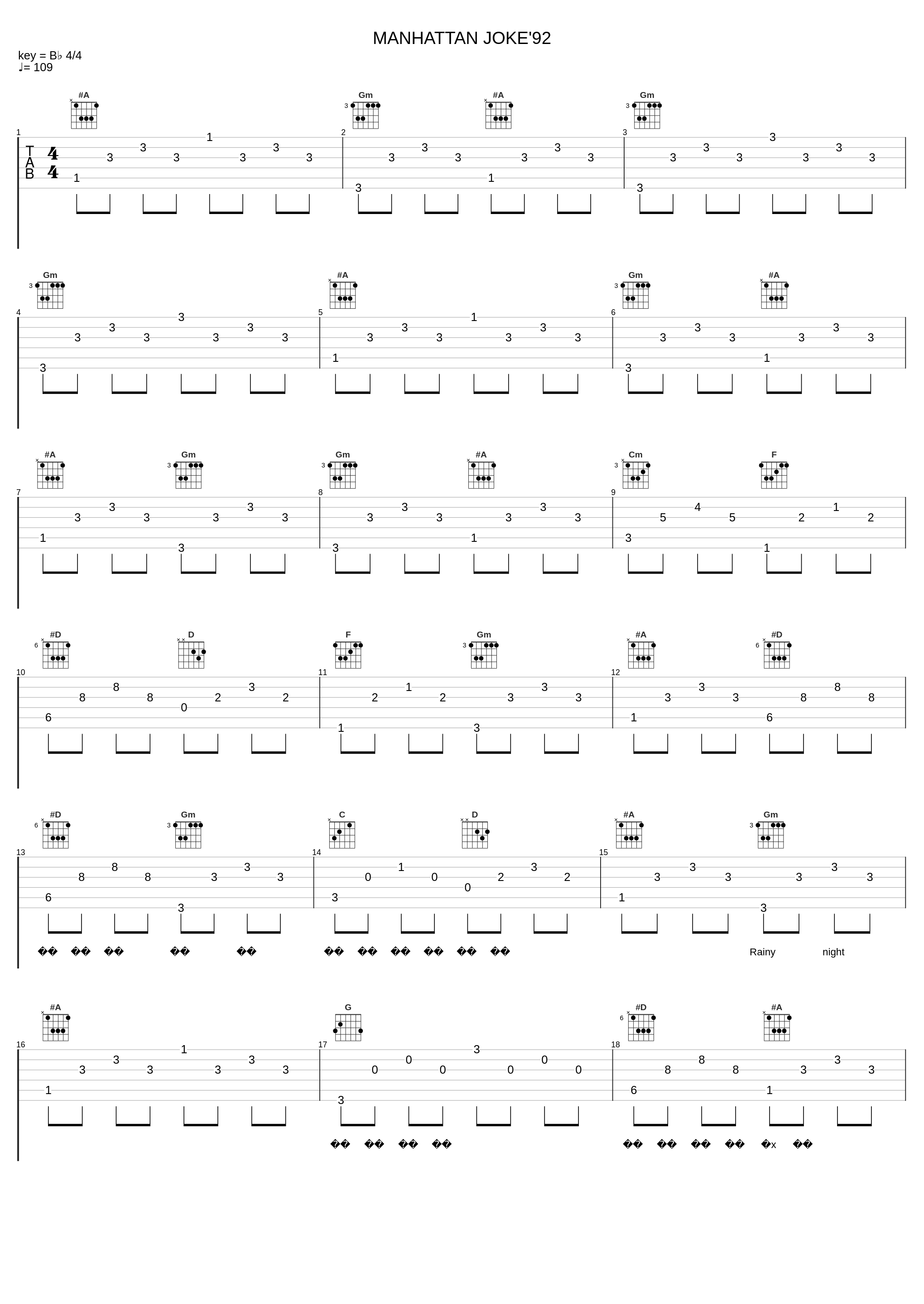 MANHATTAN JOKE'92_河合奈保子_1