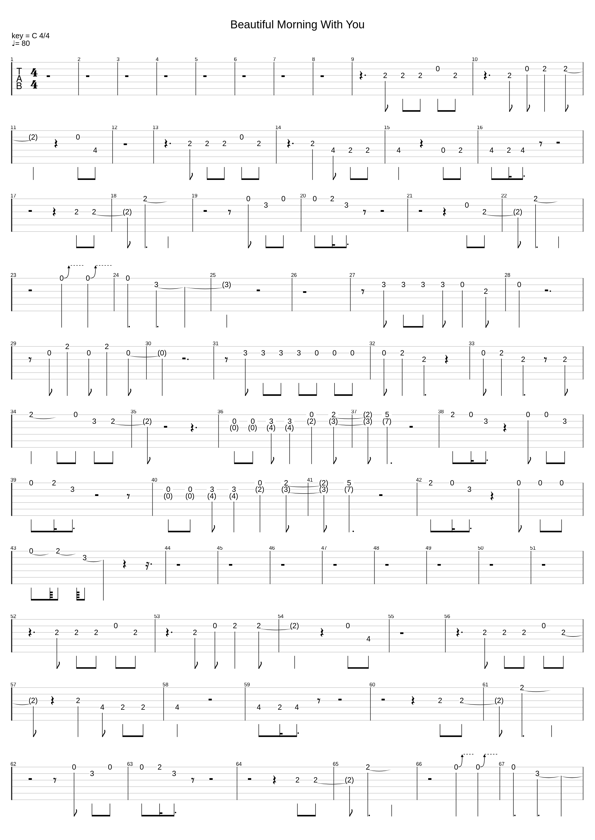 Beautiful Morning With You_The Pillows_1