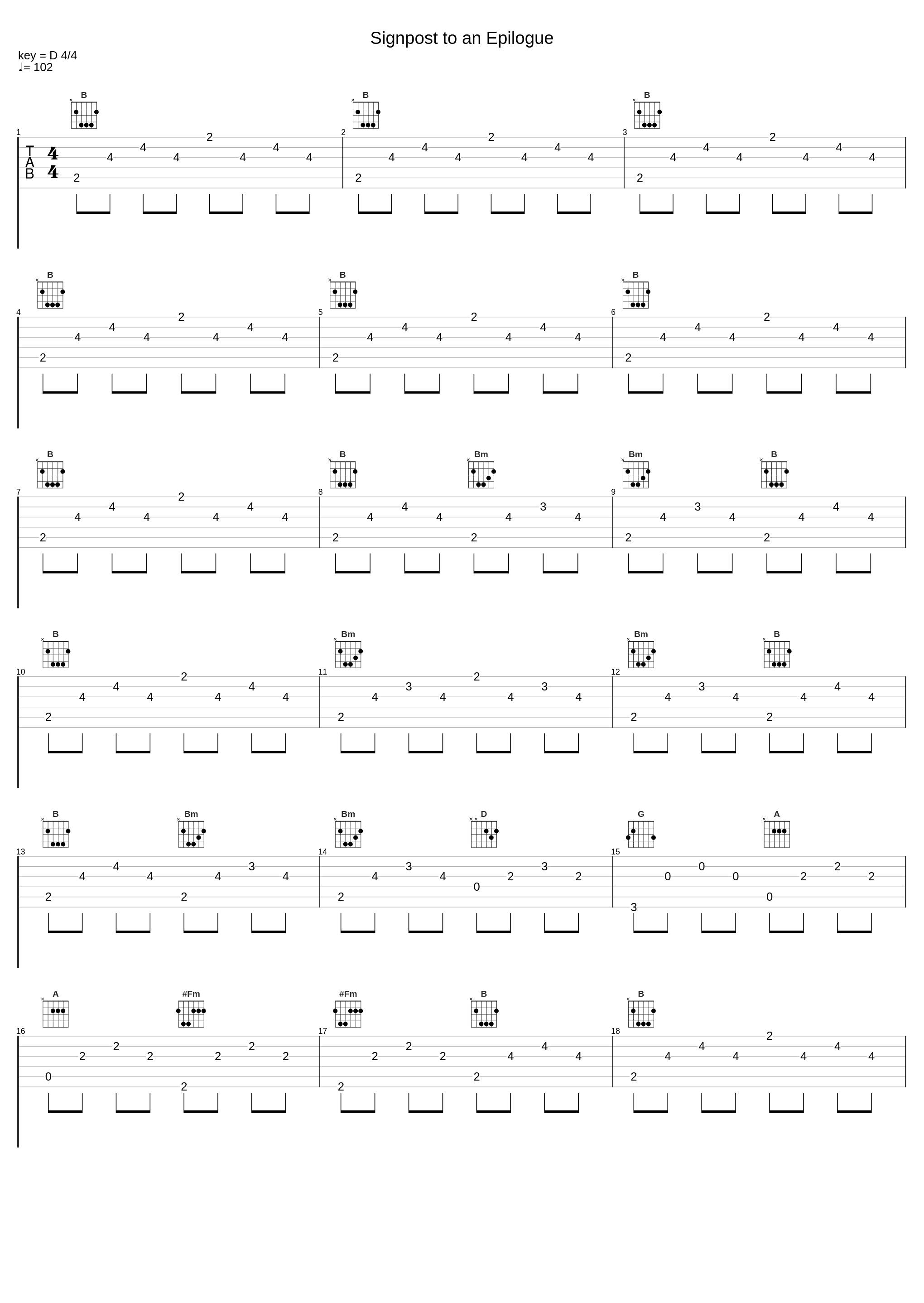 Signpost to an Epilogue_岩代太郎_1