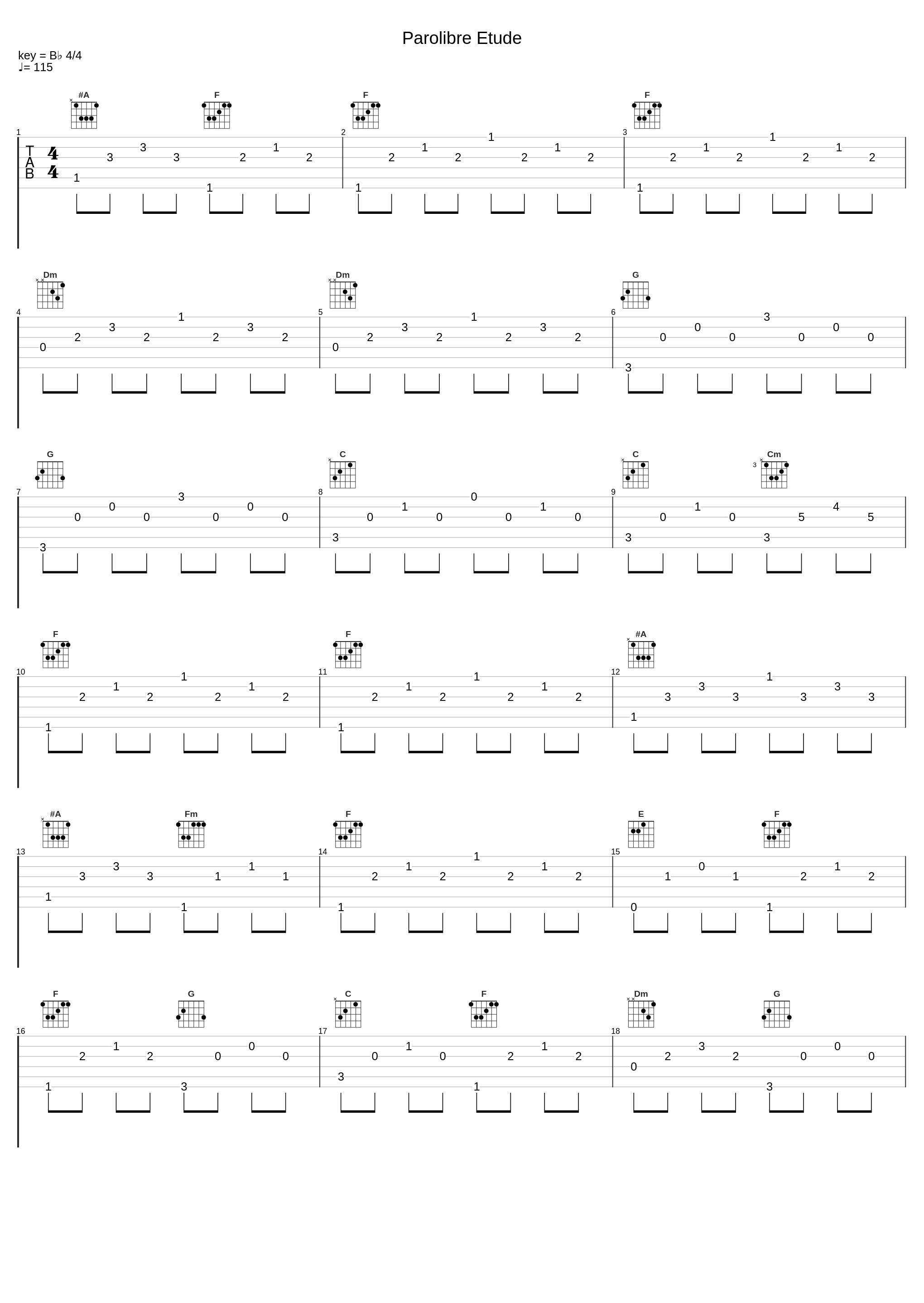 Parolibre Etude_坂本龙一_1