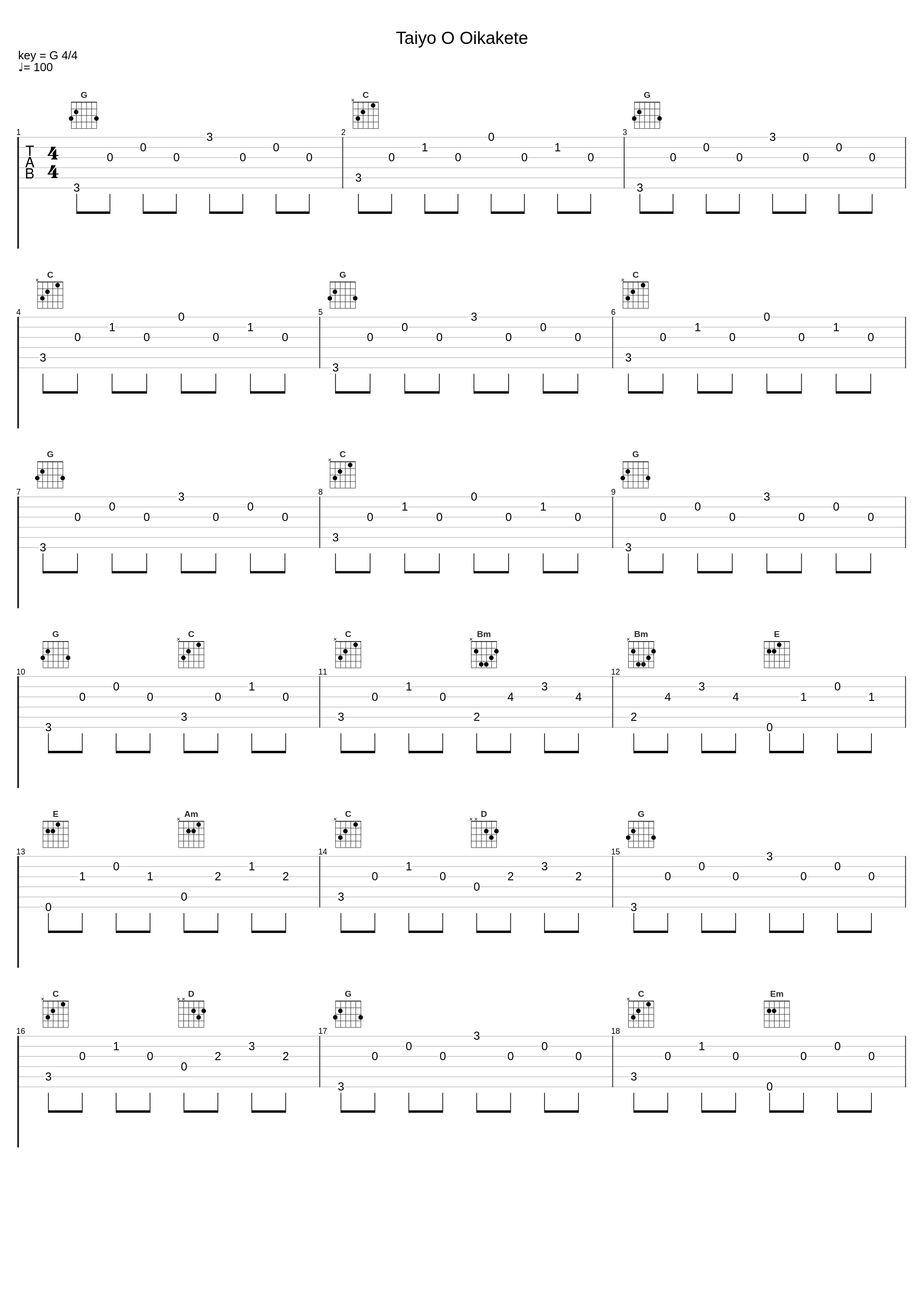 Taiyo O Oikakete_鷹橋敏輝,1986 OMEGA TRIBE_1