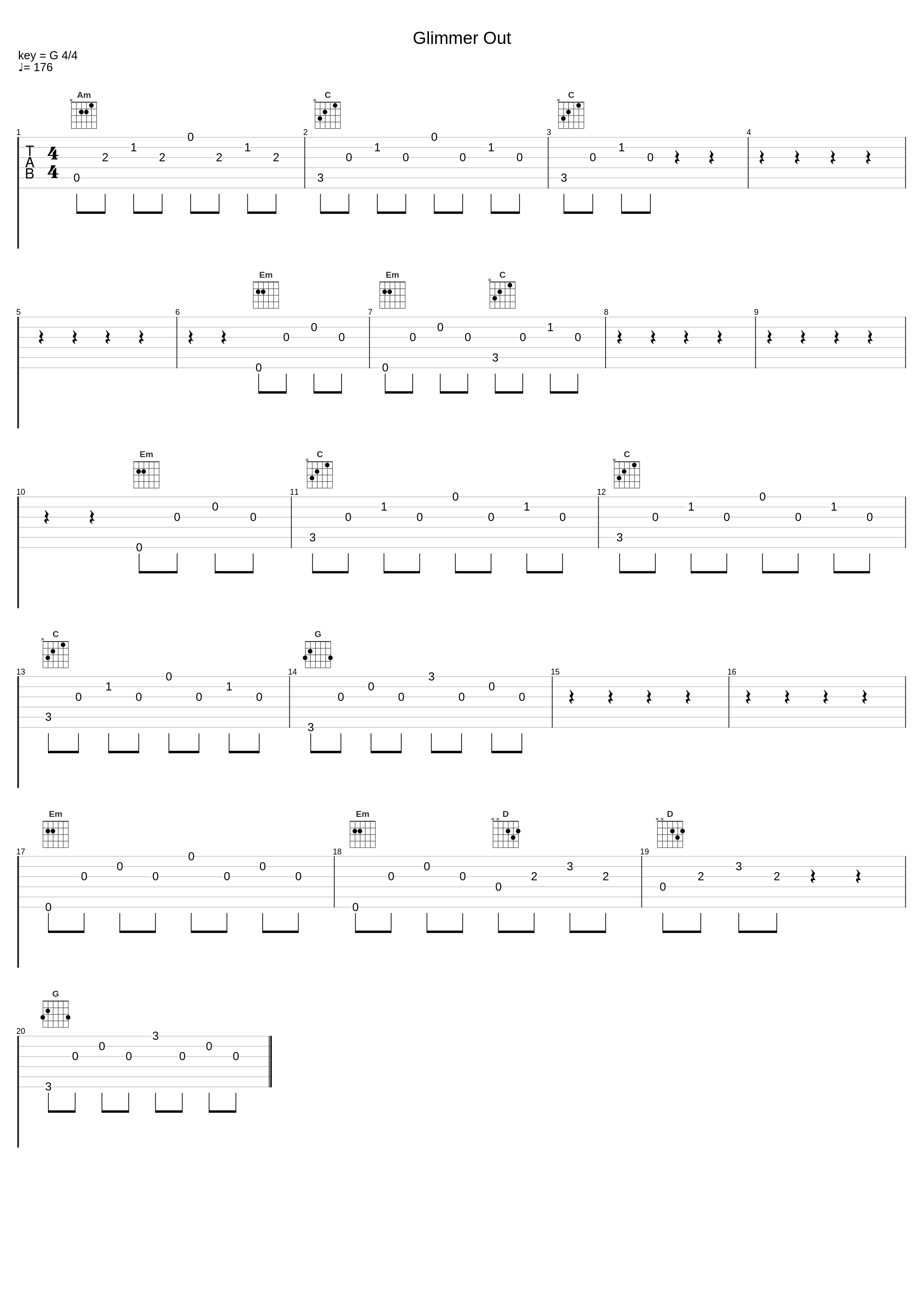 Glimmer Out_坂本龙一_1