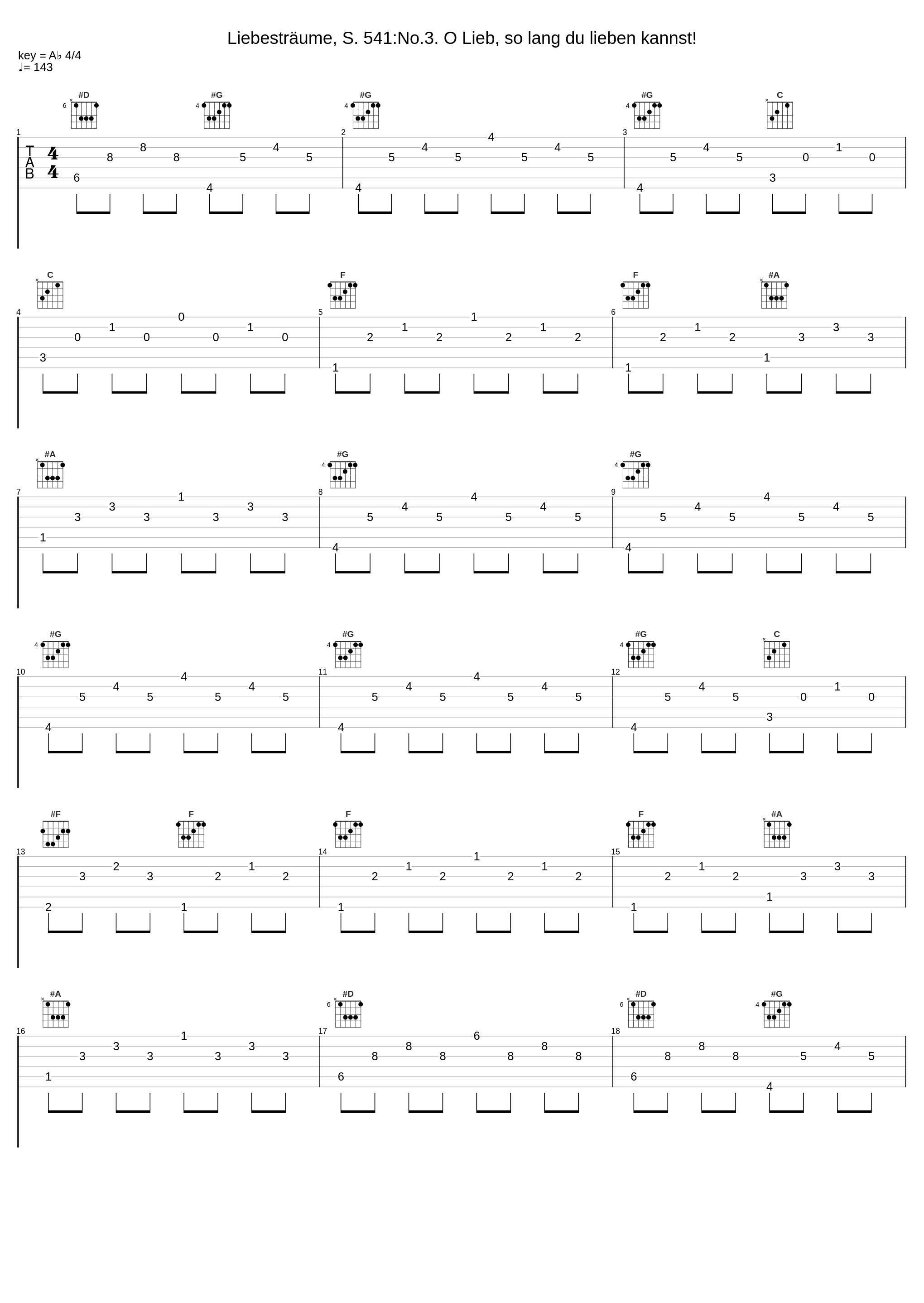 Liebesträume, S. 541:No.3. O Lieb, so lang du lieben kannst!_孙颖迪,国家大剧院唱片公司_1