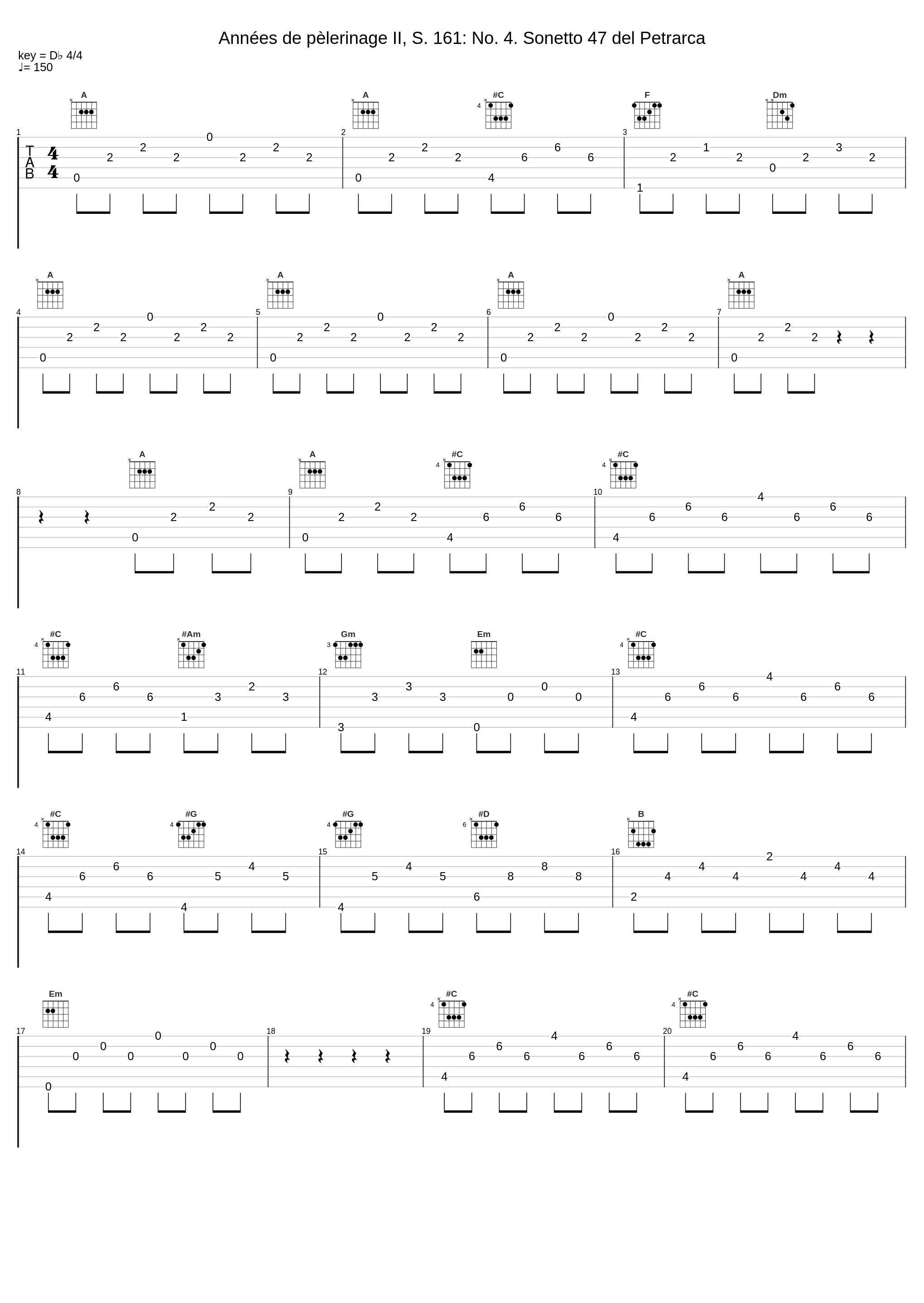 Années de pèlerinage II, S. 161: No. 4. Sonetto 47 del Petrarca_孙颖迪,国家大剧院唱片公司_1