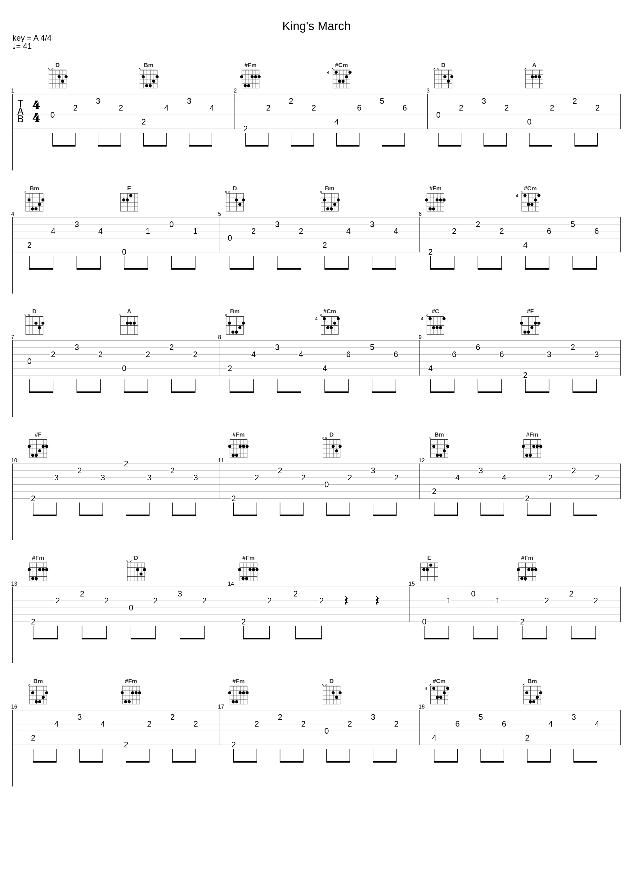 King's March_坂本龙一_1