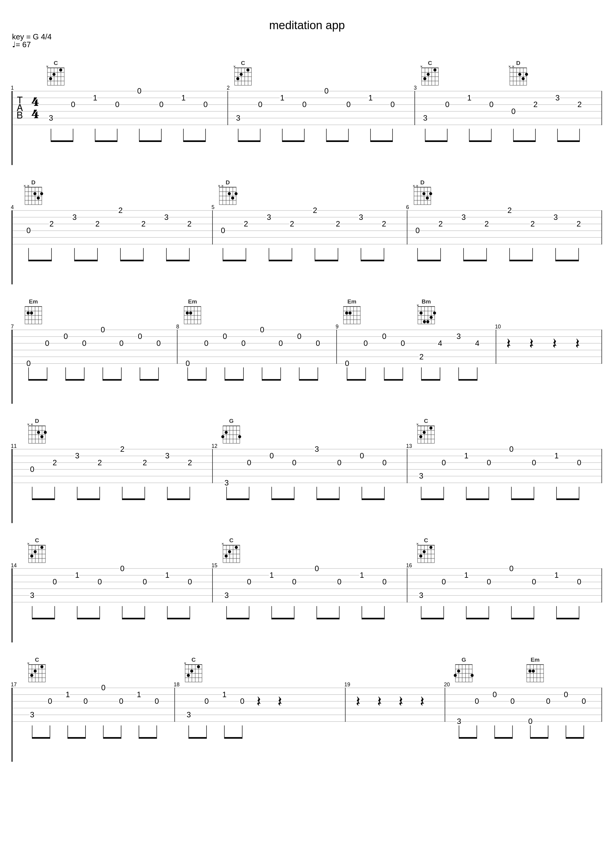 meditation app_坂本龙一_1