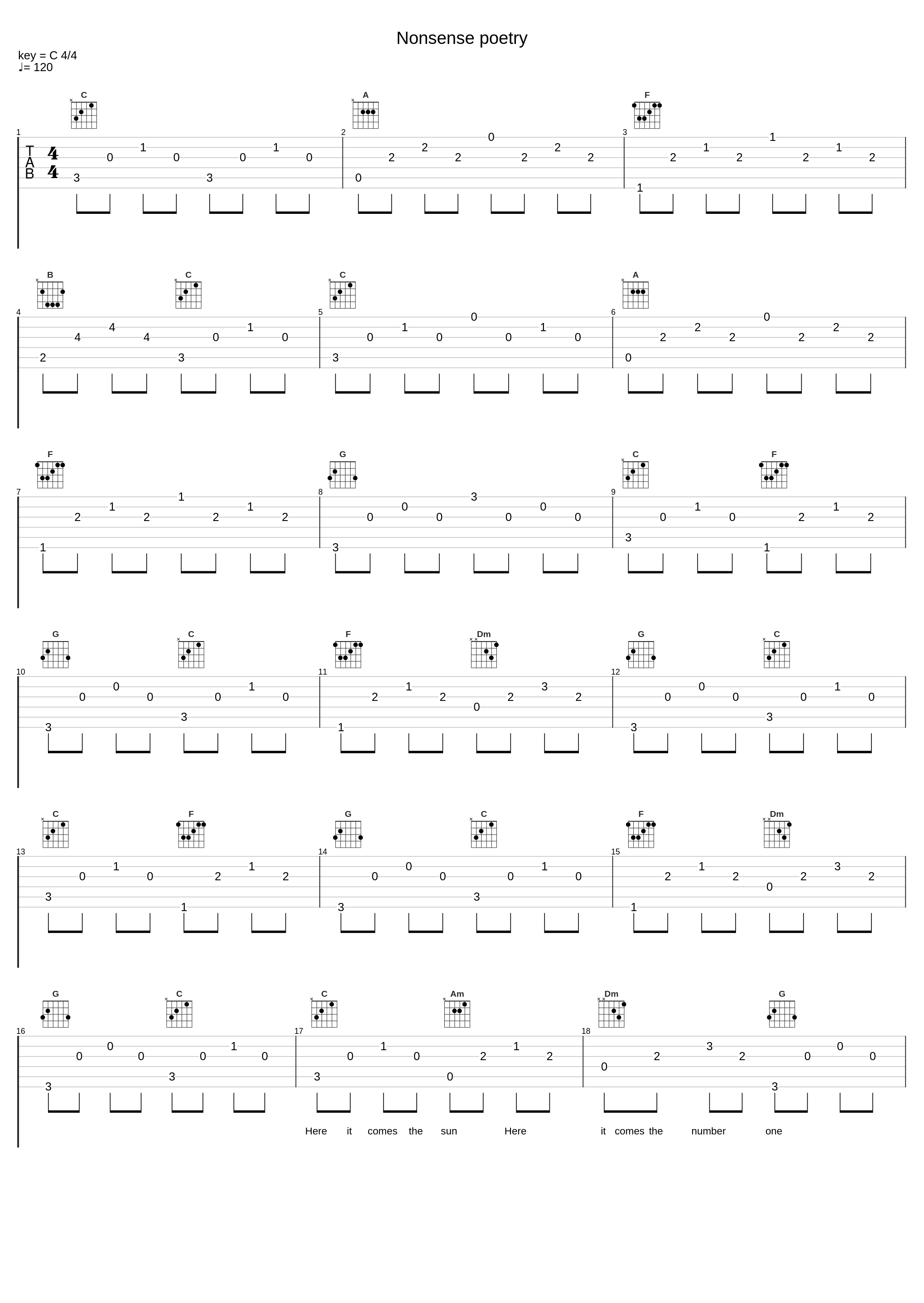 Nonsense poetry_The Pancakes,林一峰_1