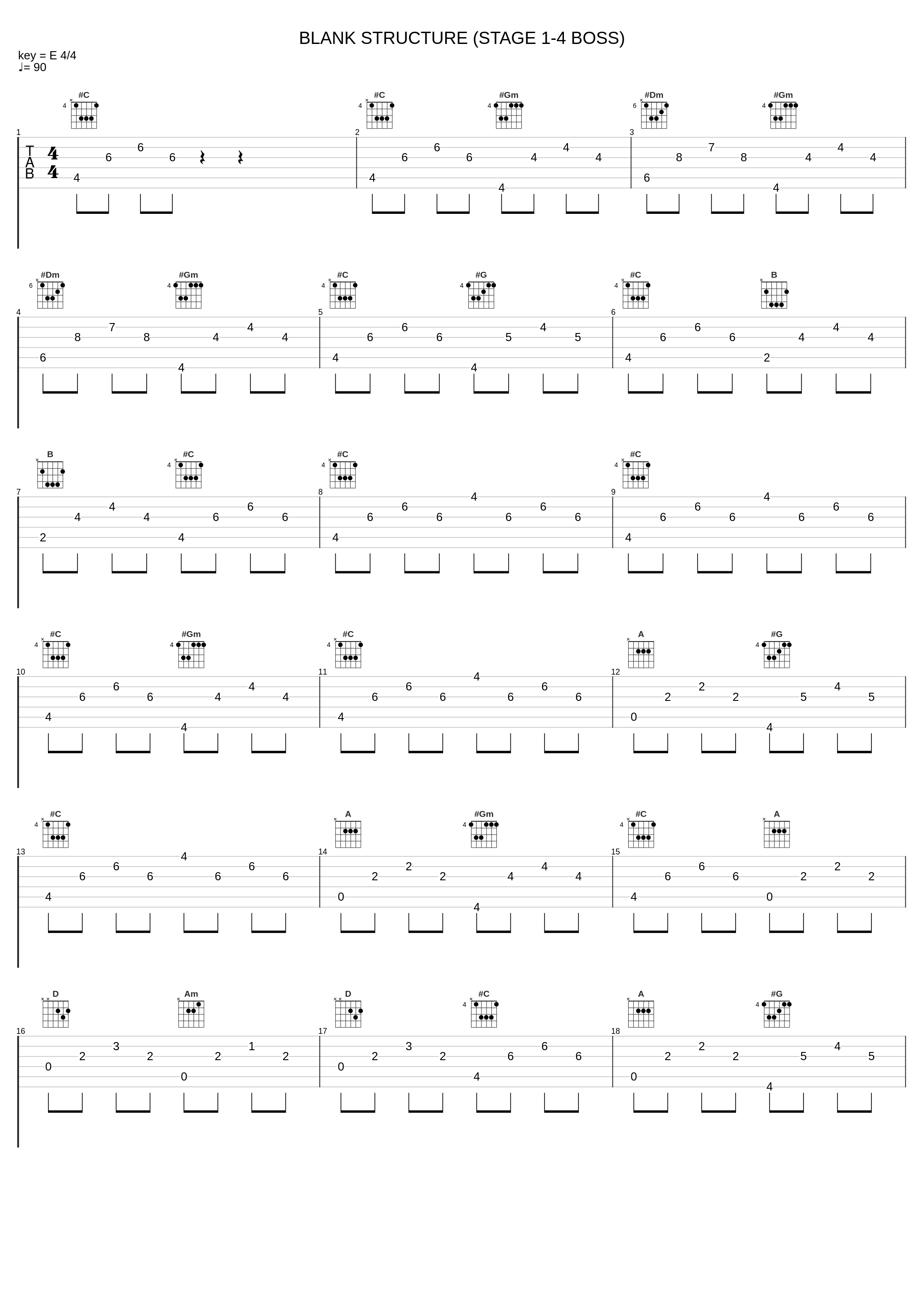 BLANK STRUCTURE (STAGE 1-4 BOSS)_増田順一_1