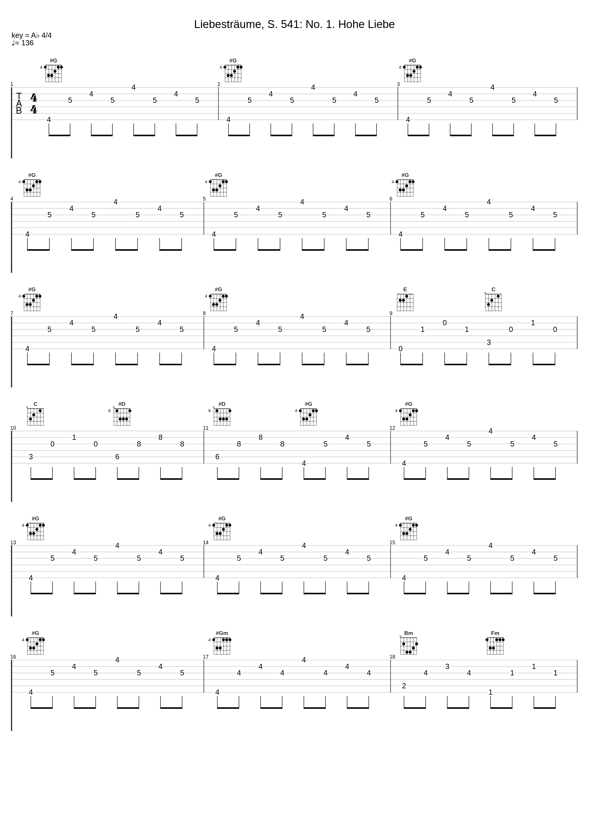 Liebesträume, S. 541: No. 1. Hohe Liebe_孙颖迪,国家大剧院唱片公司_1