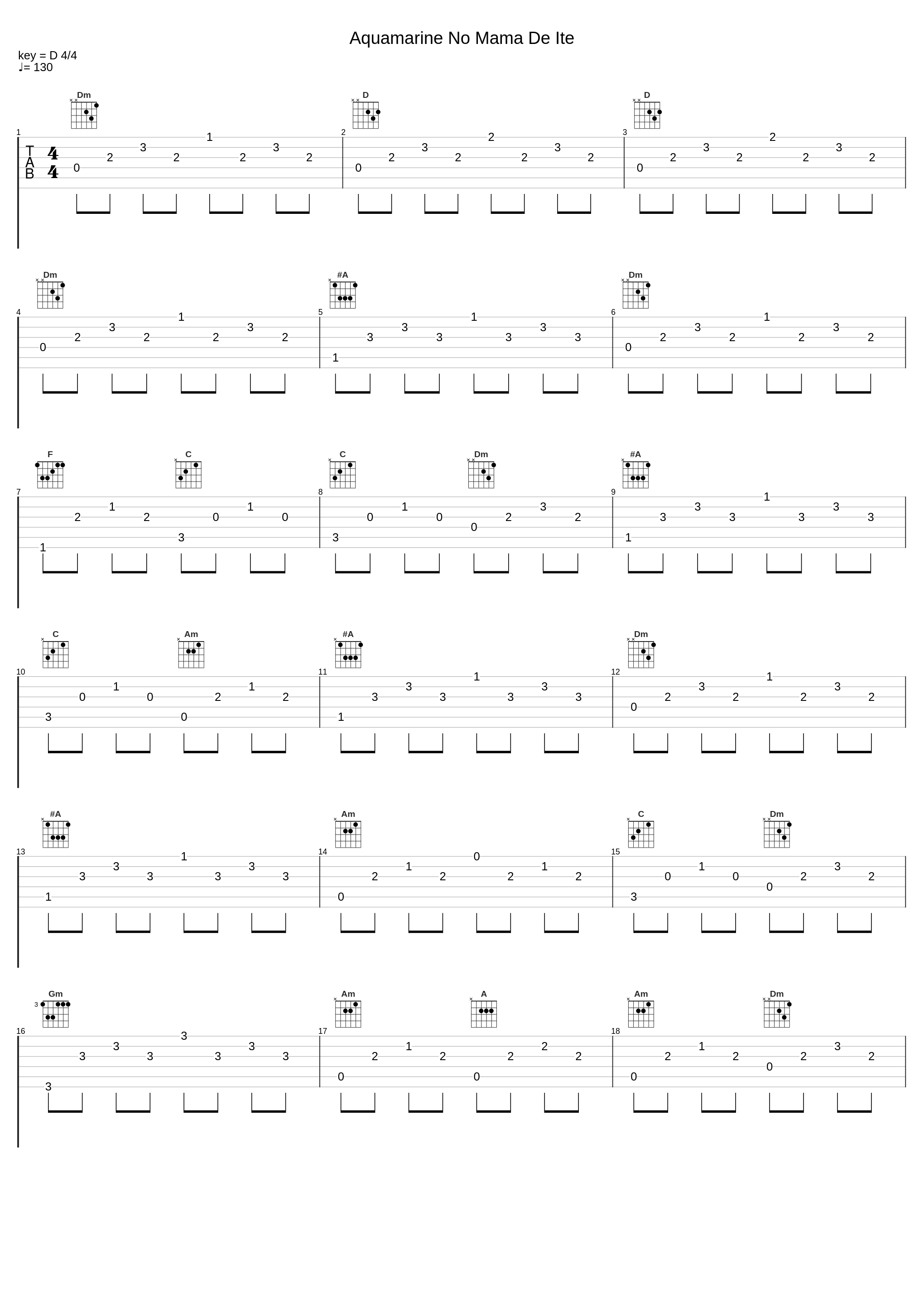 Aquamarine No Mama De Ite_鷹橋敏輝,1986 OMEGA TRIBE_1