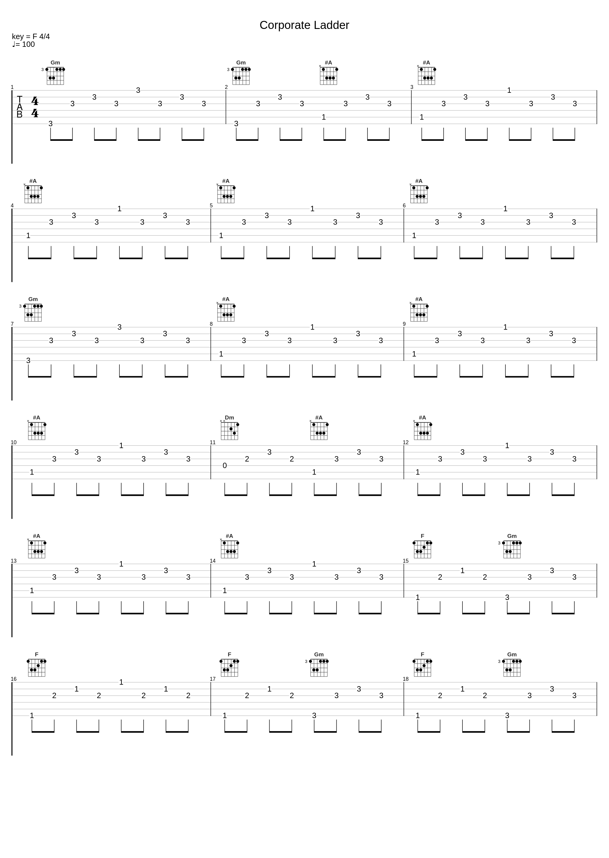 Corporate Ladder_凹与山_1