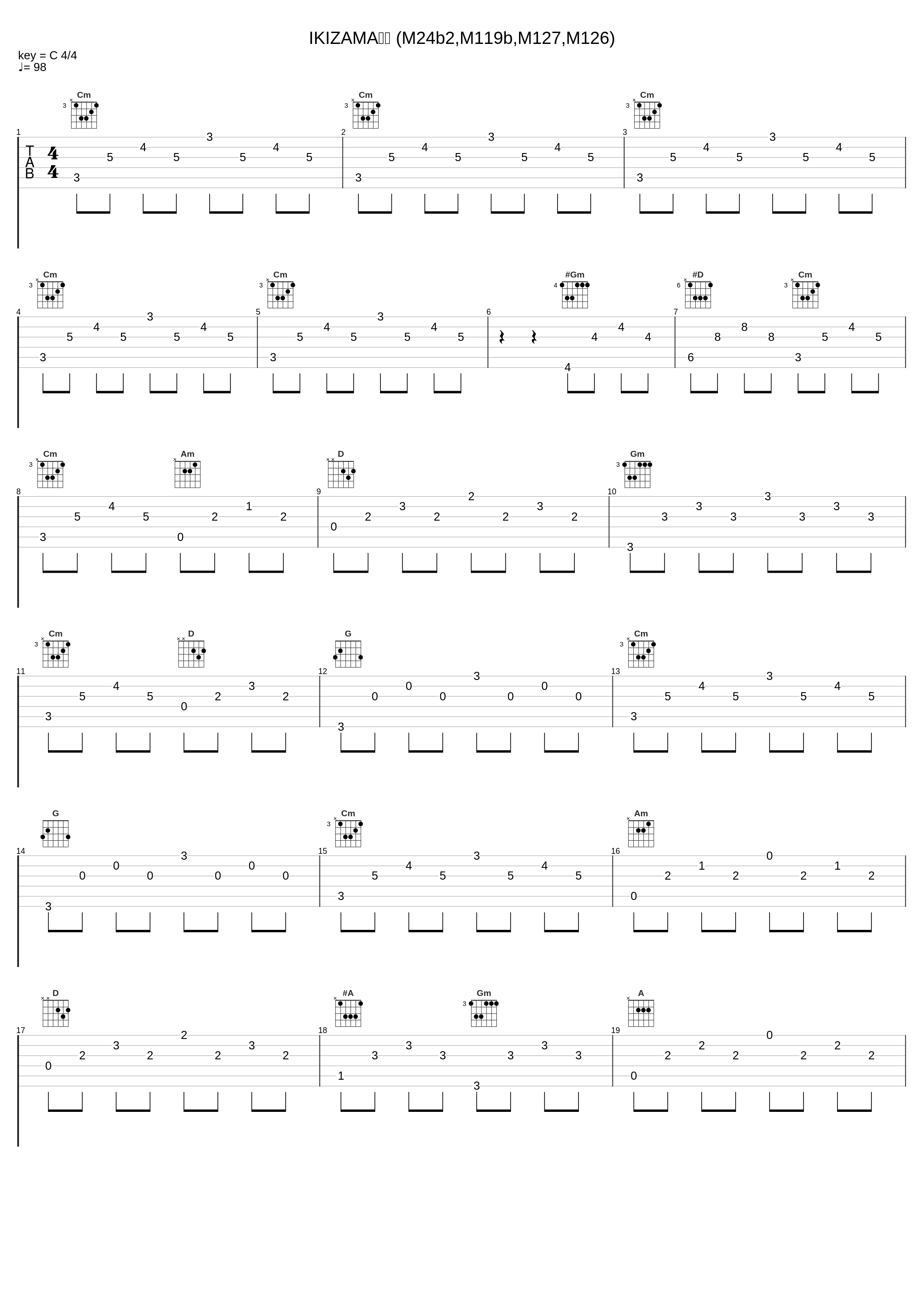 IKIZAMA激突 (M24b2,M119b,M127,M126)_羽田健太郎,山下康介,大橋恵_1