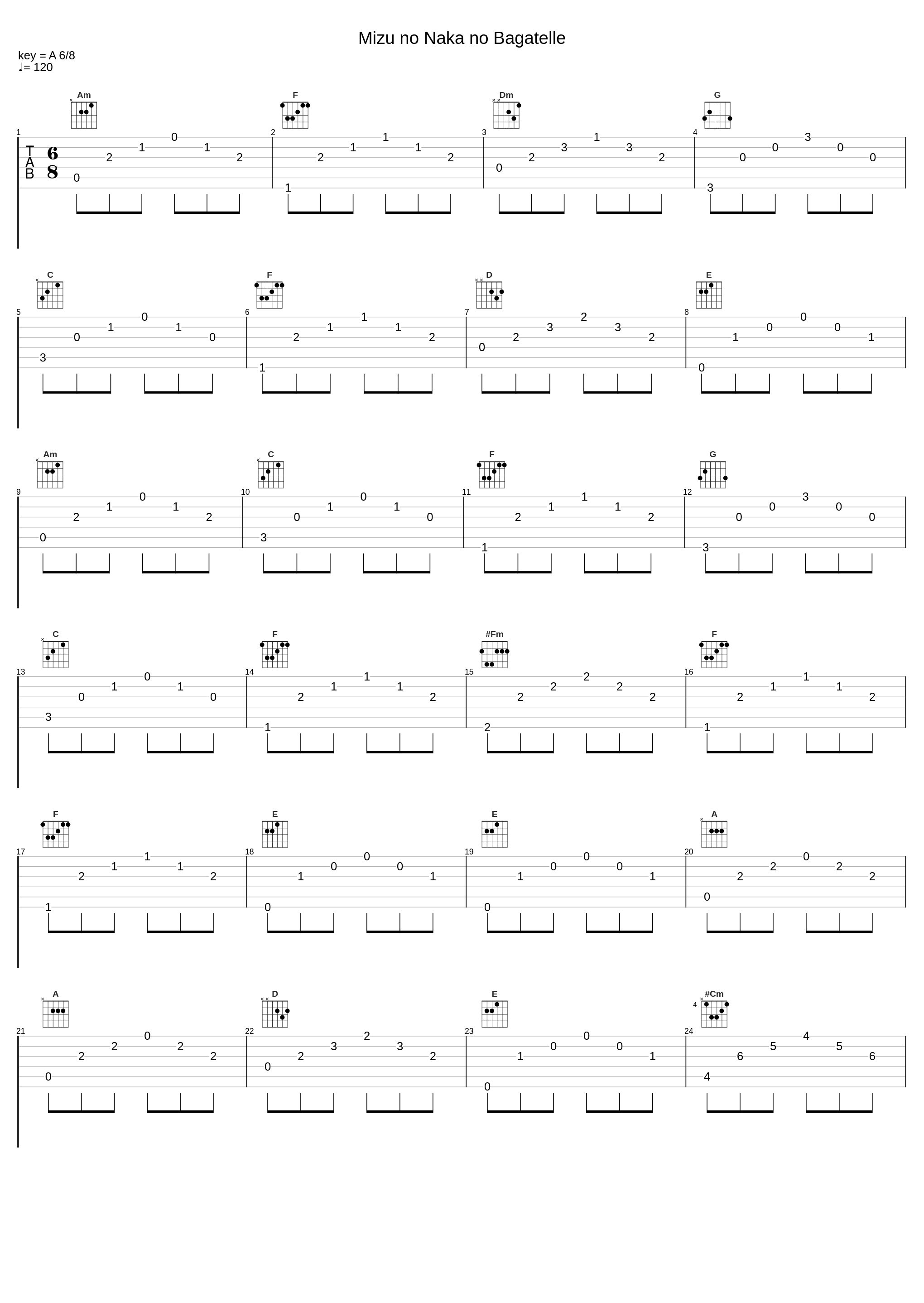 Mizu no Naka no Bagatelle_坂本龙一_1