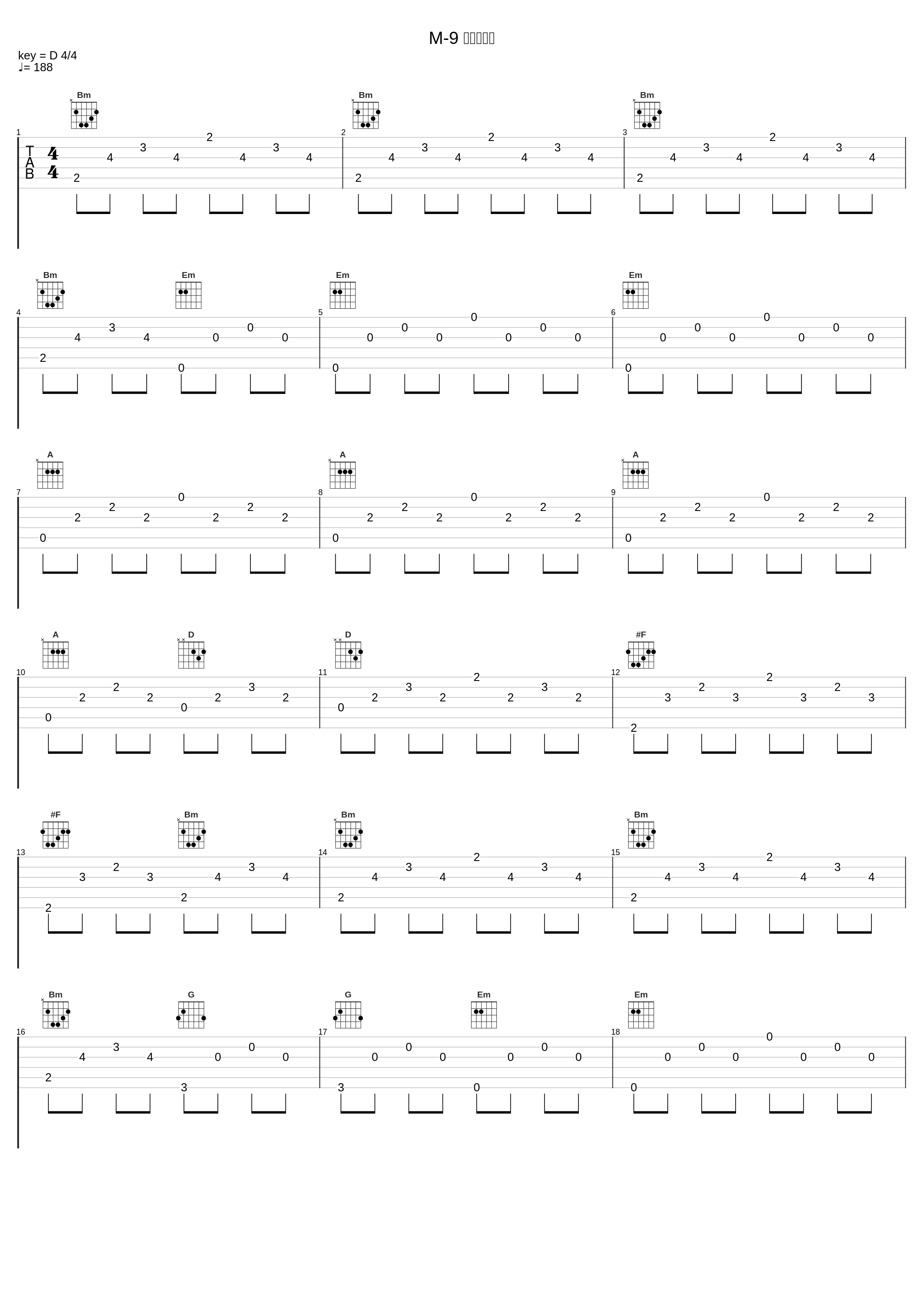 M-9 ギターソロ_冬木透_1